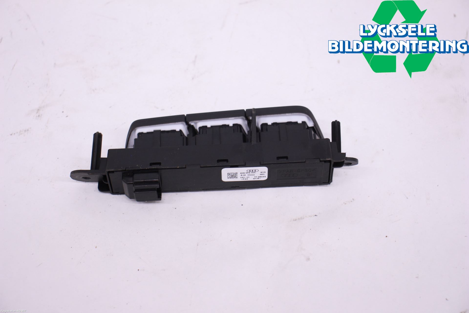 Audi E-TRON, S GE 19- Strömställare Stolregler