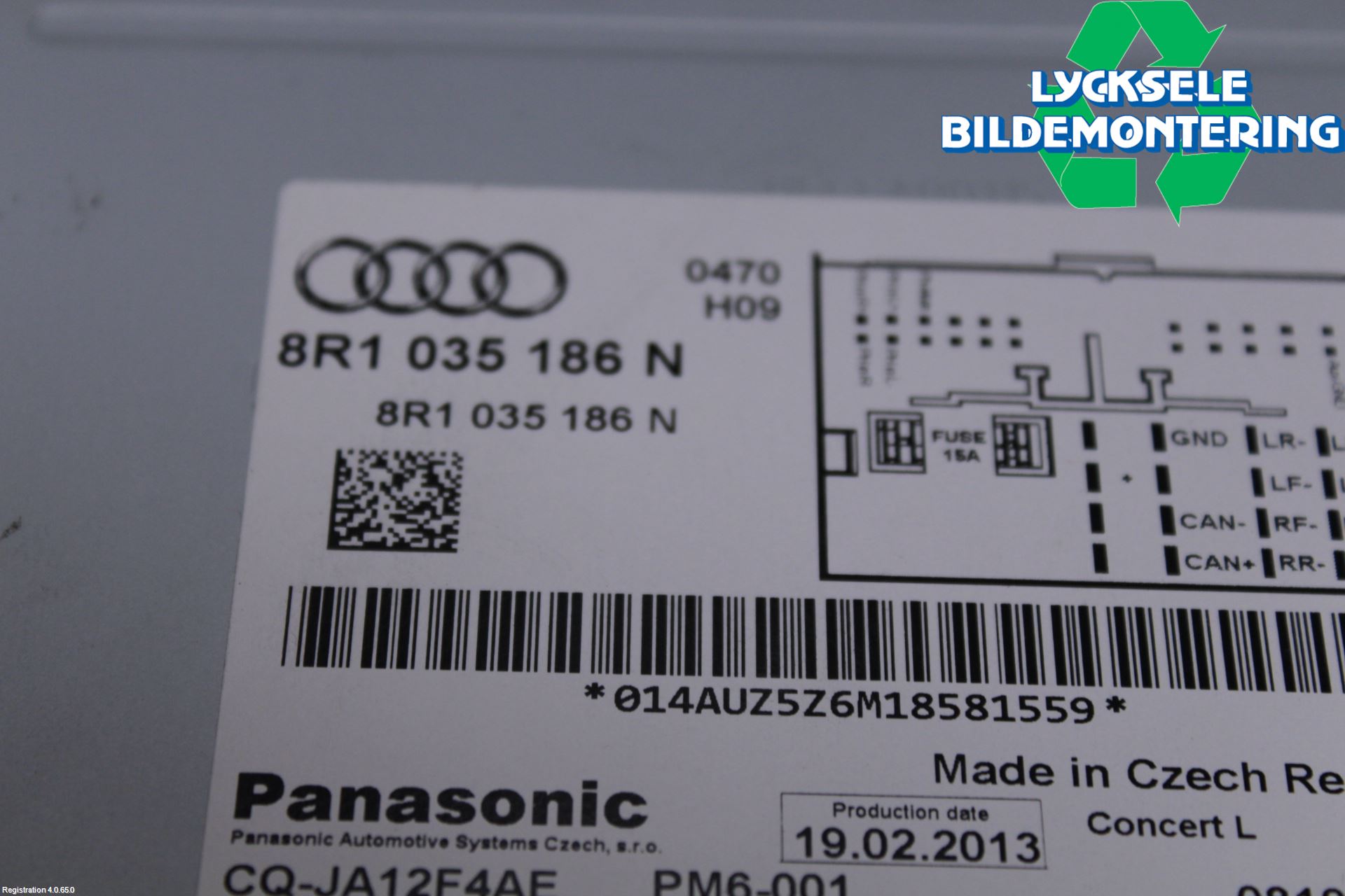 Audi A4 ALLROAD 09-16 Cd Radio - Multimediapanel