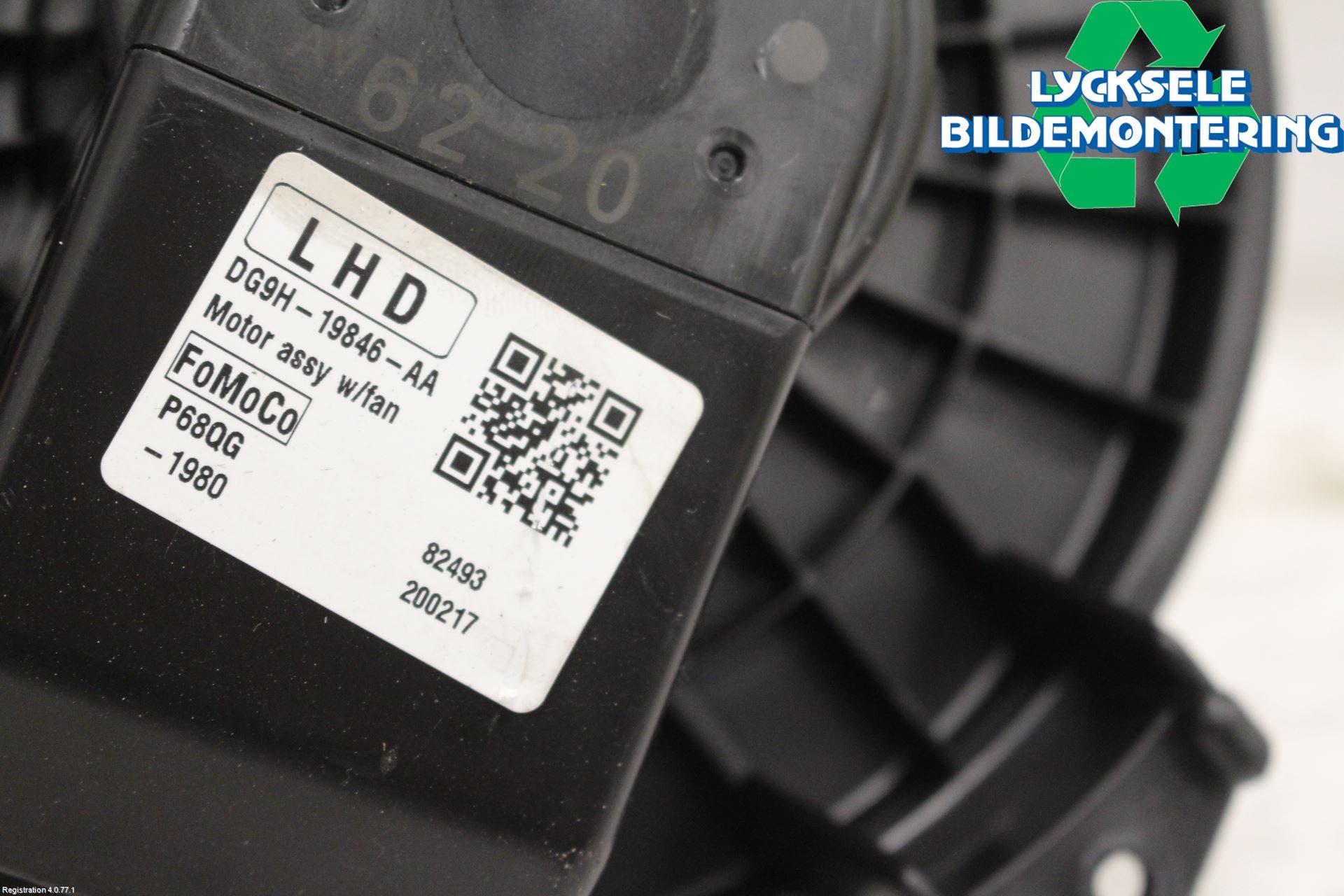 Ford MONDEO 15-22 Värmefläkt