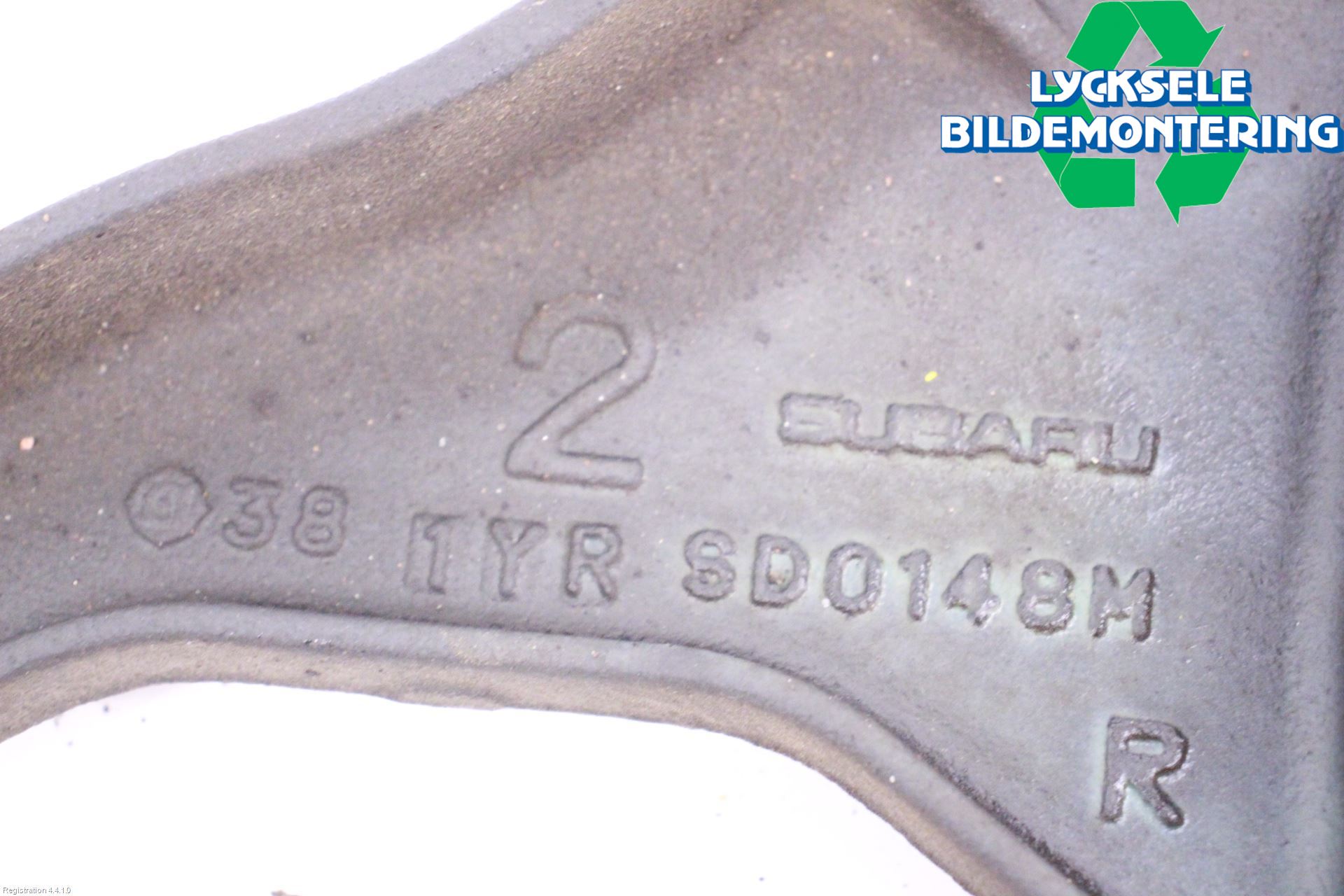 Subaru XV 18-22 Bärarm Bak Övre Höger