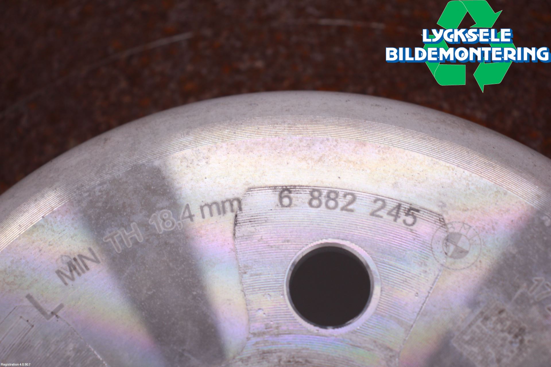 BMW 5 G30/G31/F90 17-23 Bromsskiva Bak