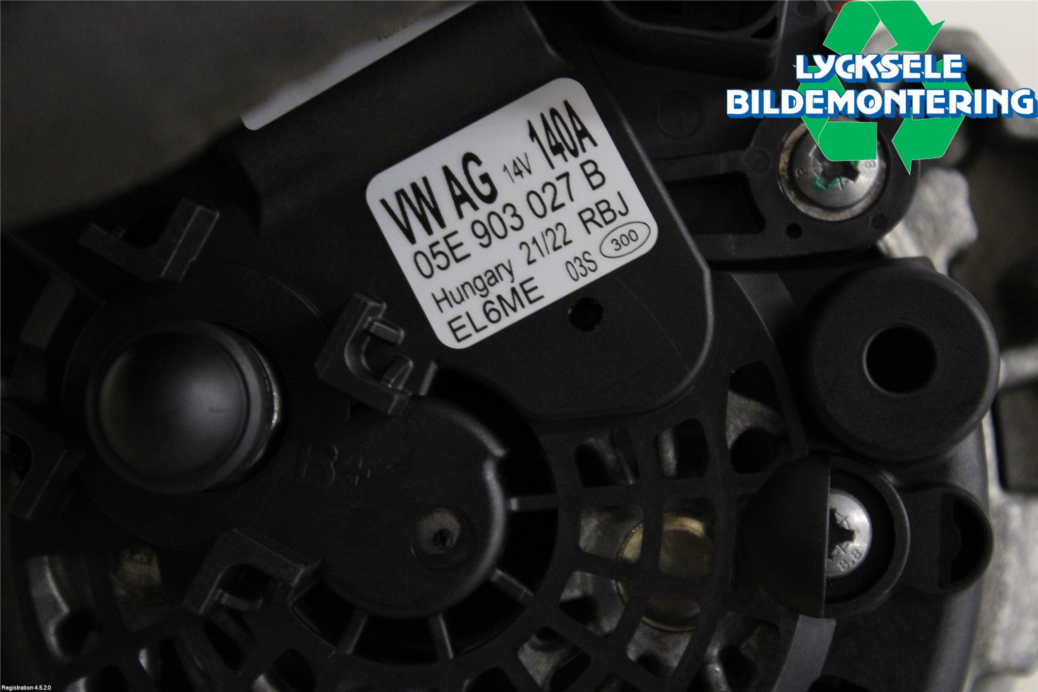 Volkswagen VW GOLF / E-GOLF VIII 20- Generator