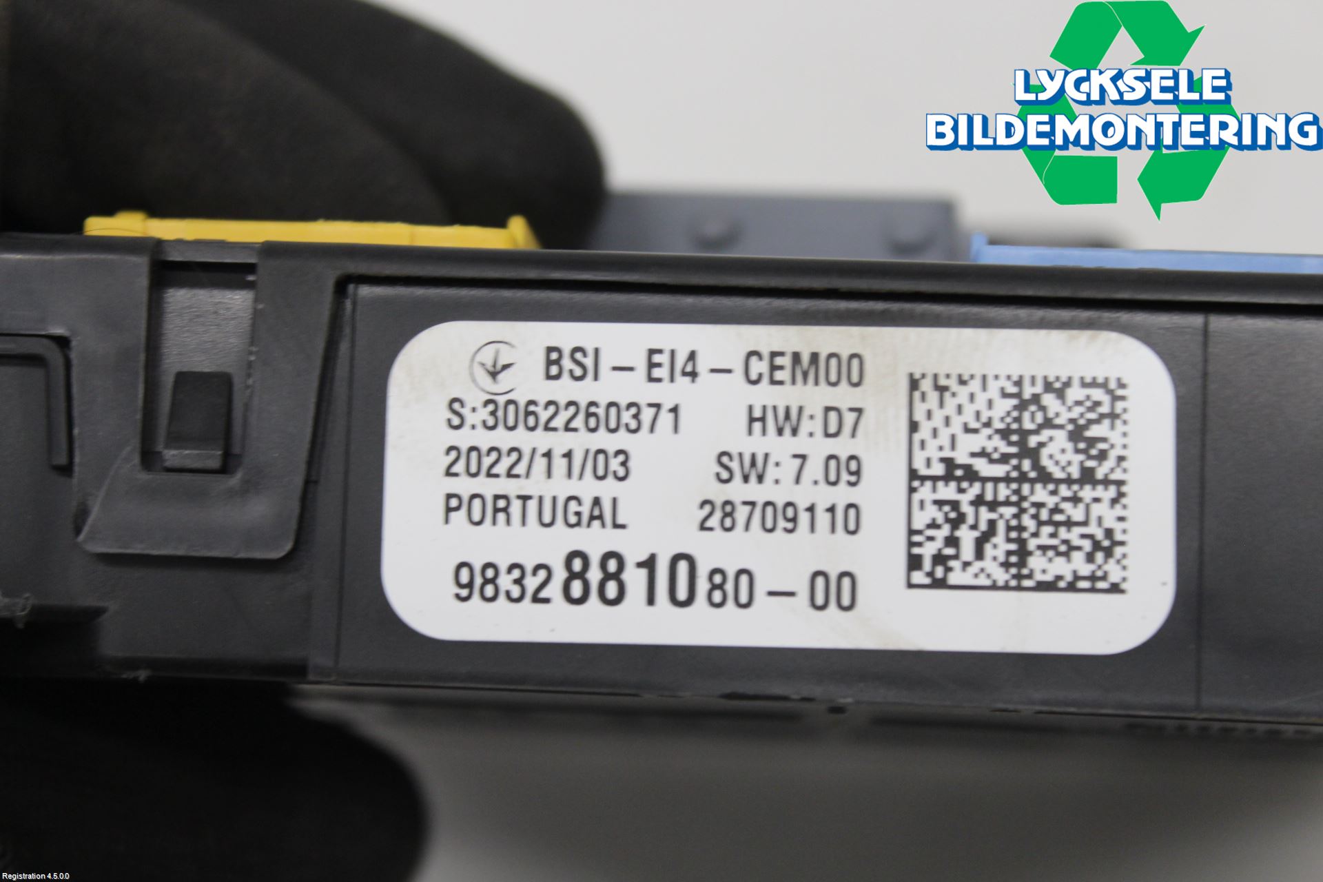 Peugeot 2008/E-2008 20- Säkringsdosa-Elcentral