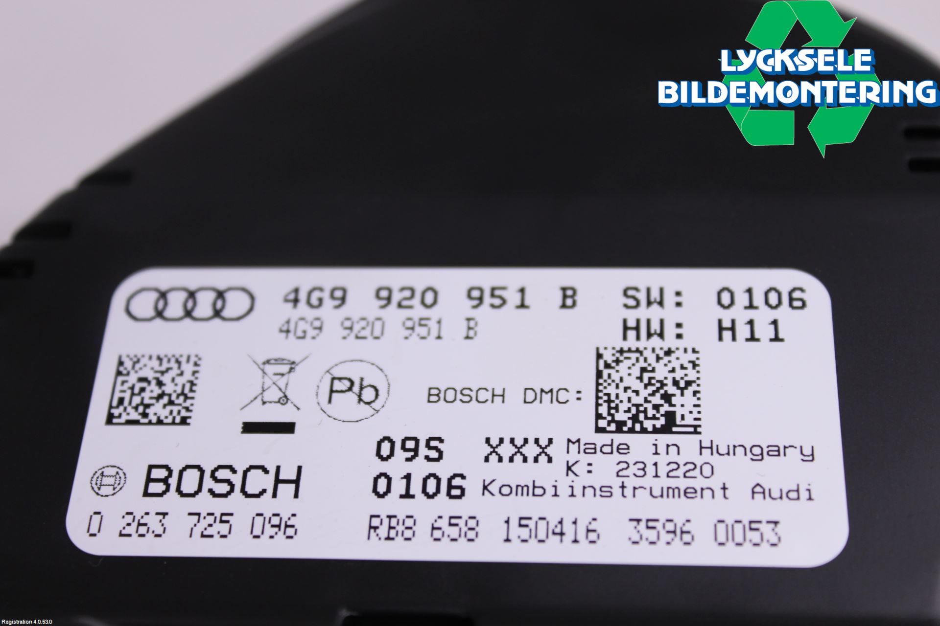 Audi A6 ALLROAD 12-18 Instrument Komb