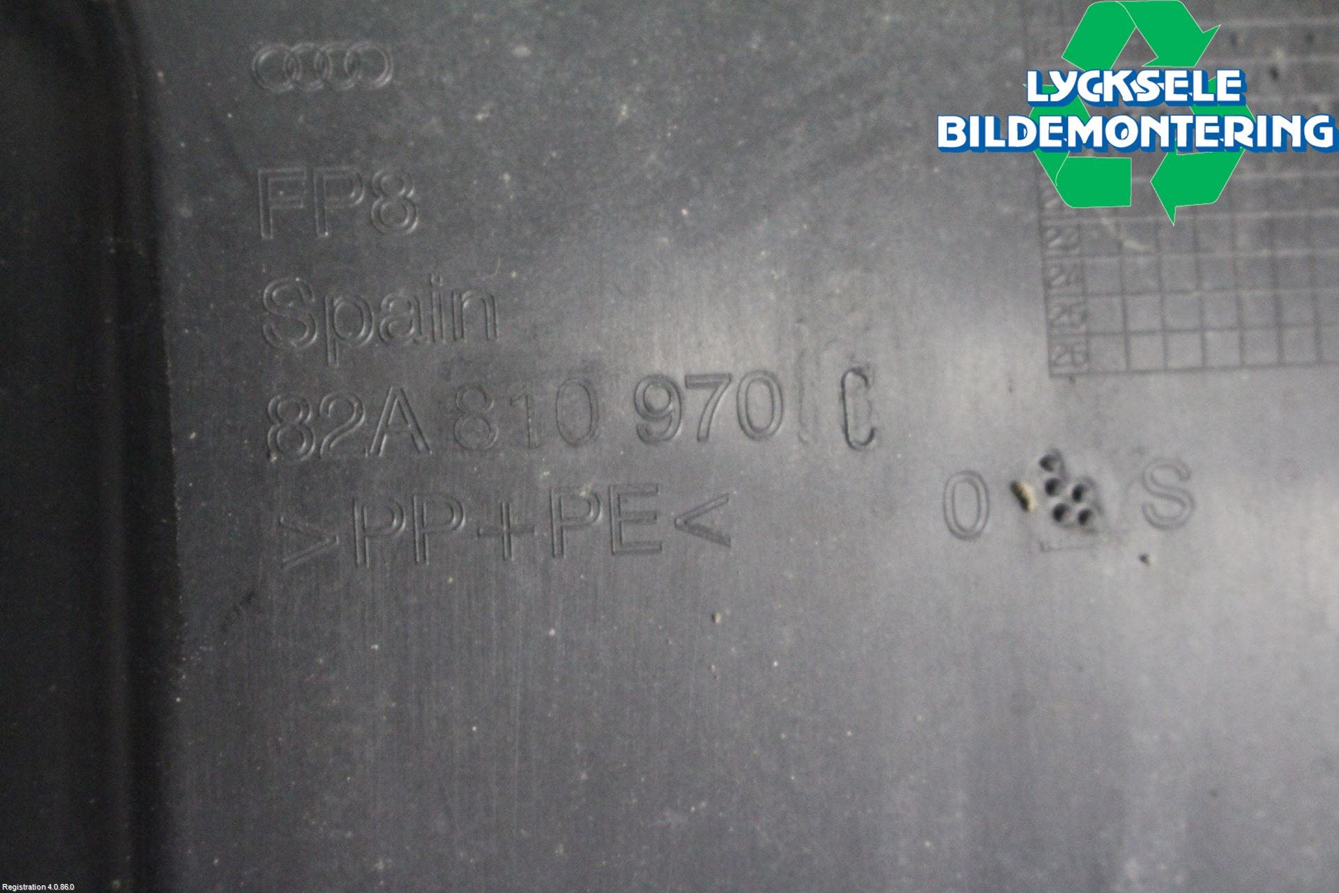 Audi A1 19- Skärm Inner