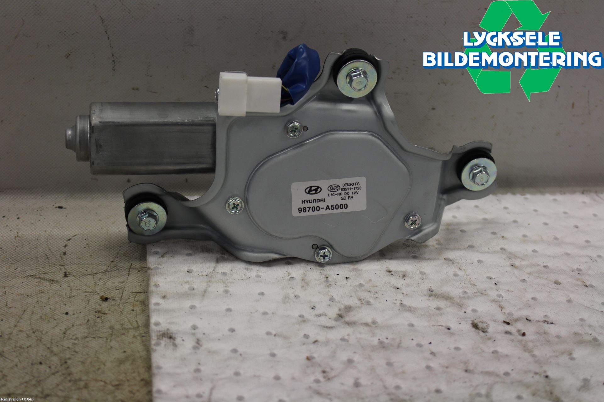 Hyundai i30 GD 13-17 Torkarmotor Baklucka