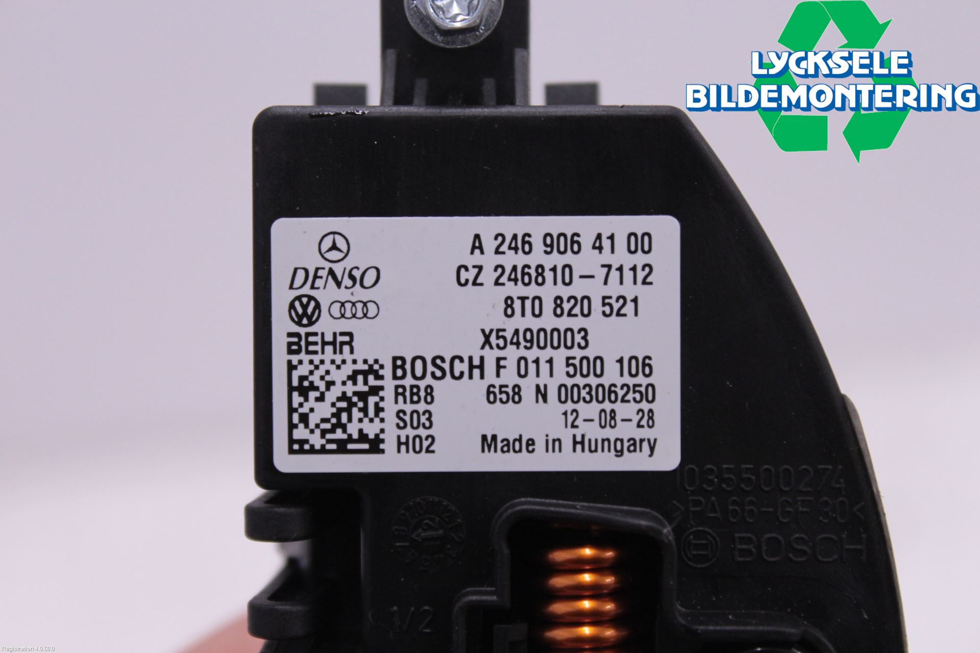 Audi A4 12-15 Värmefläktsmotstånd