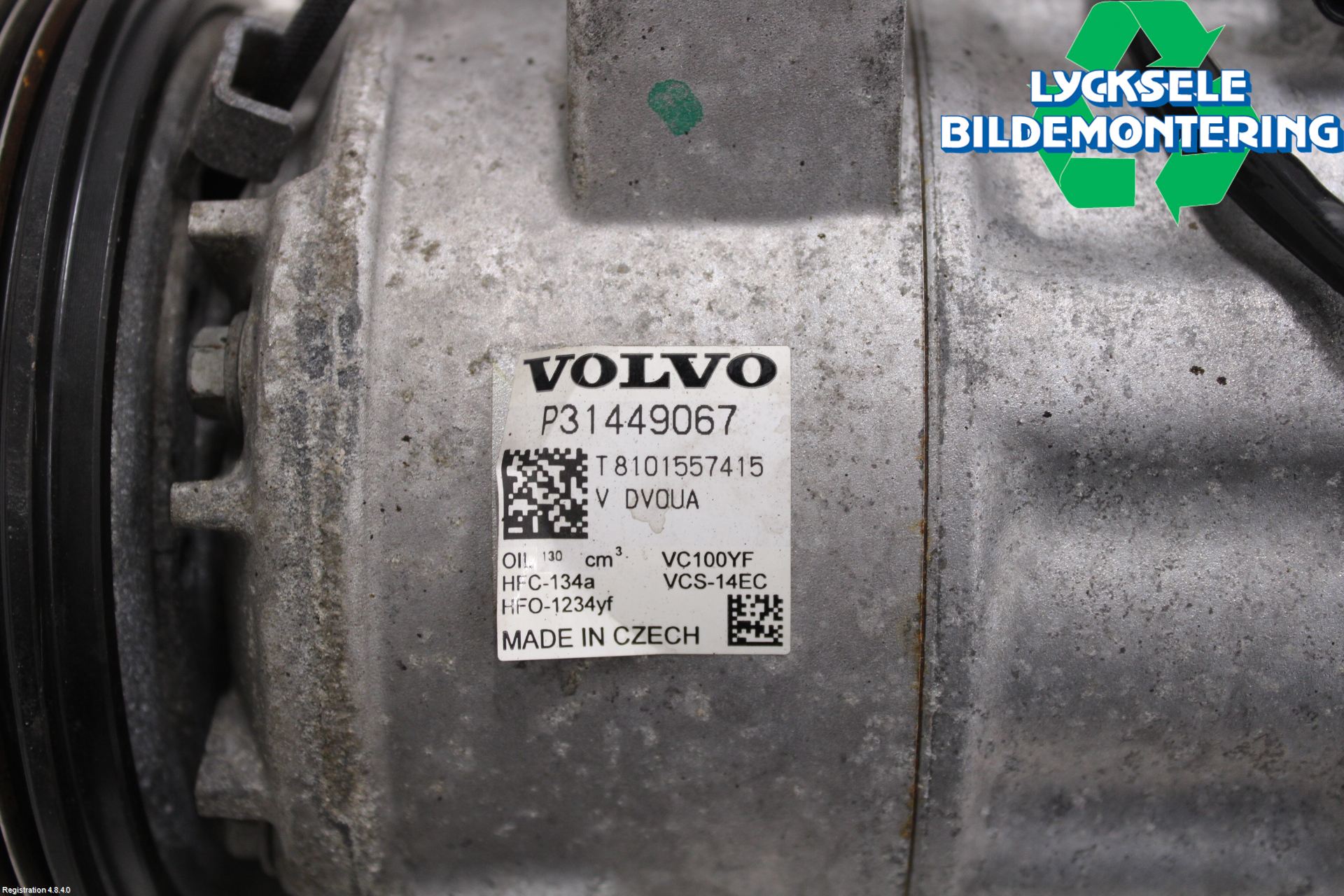 Volvo V60 19- Ac Kompressor