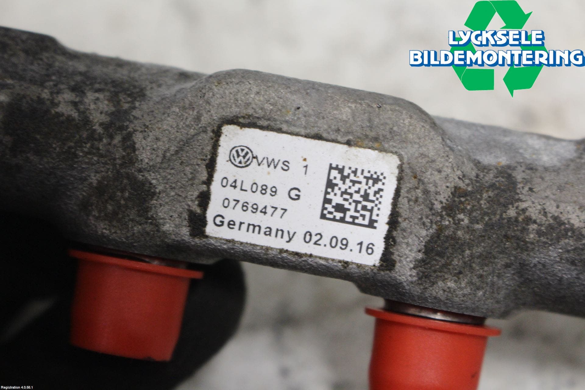 Volkswagen VW CADDY 16-20 Inj. Fuelrail