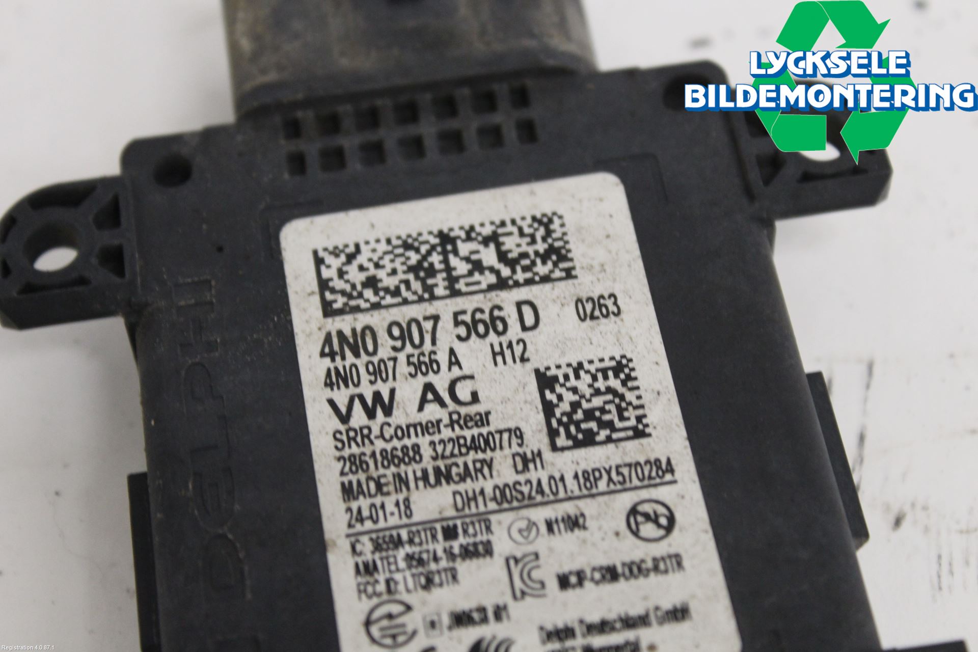 Volkswagen VW TOUAREG CR 18- Sensor Övrigt