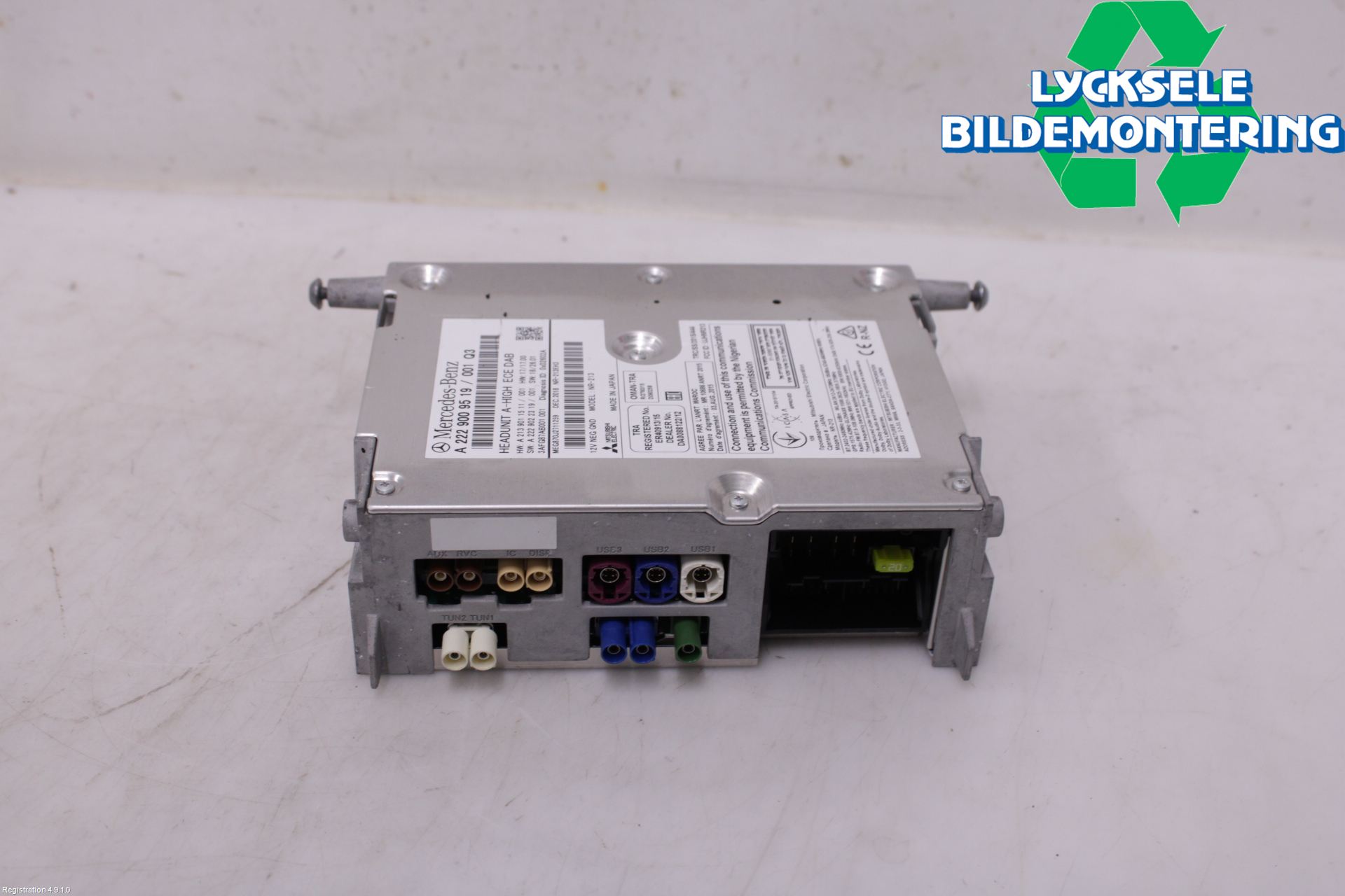 Mercedes-Benz MB E-KLASS (W213) 16-23 Radio