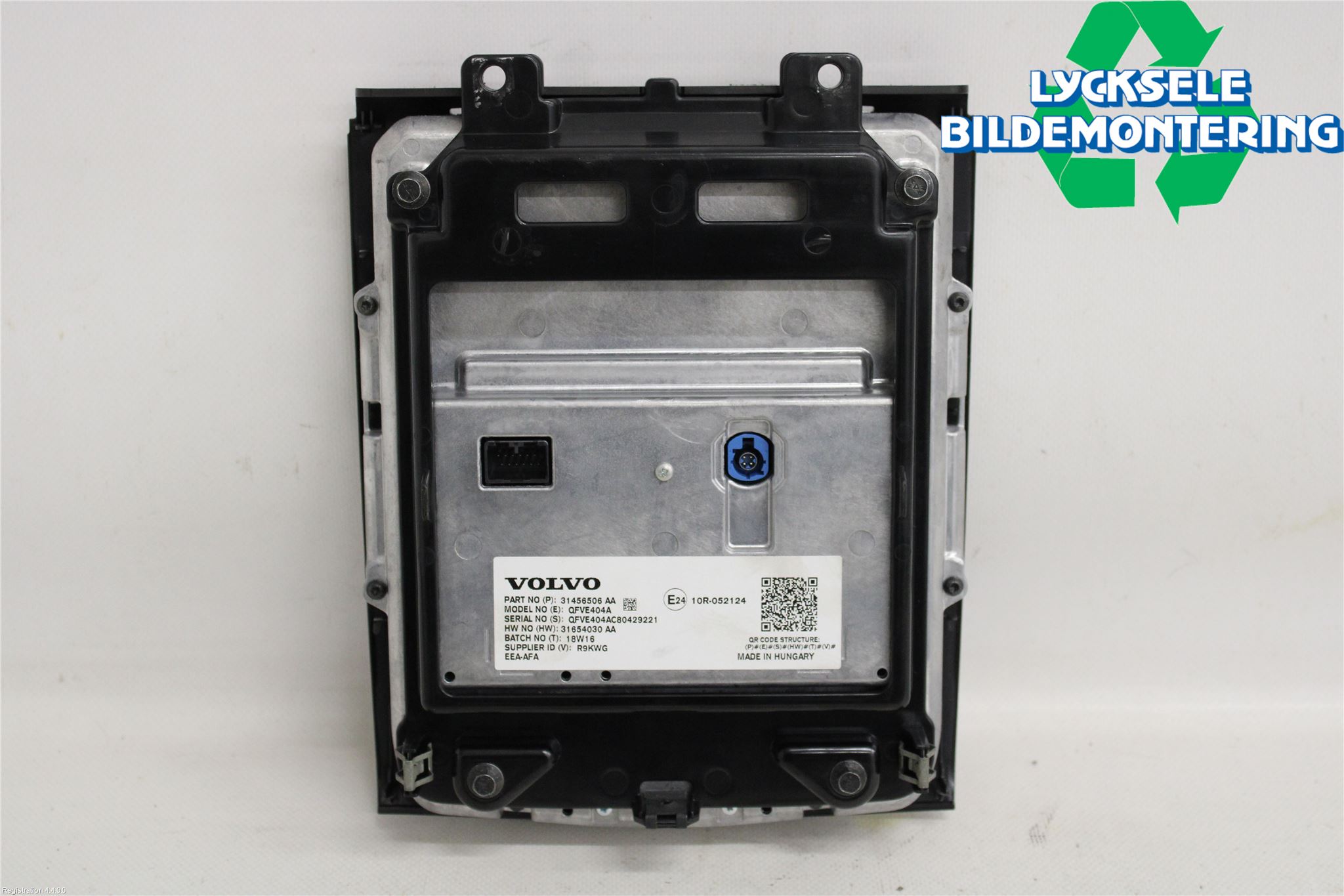 Volvo XC60 18- Multifunktionsdisplay