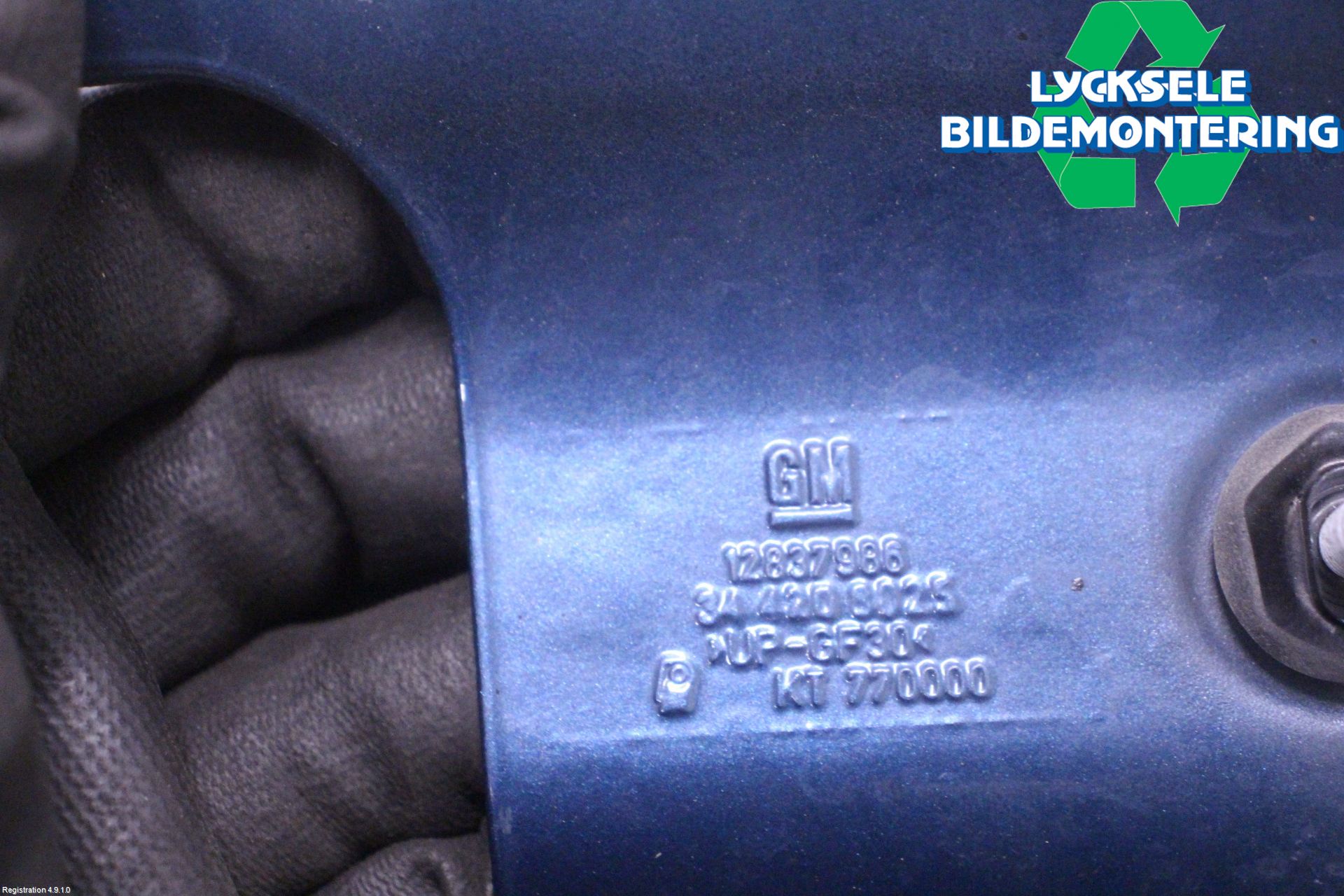 Saab 9-3 VER 2 Spoiler Baklucka