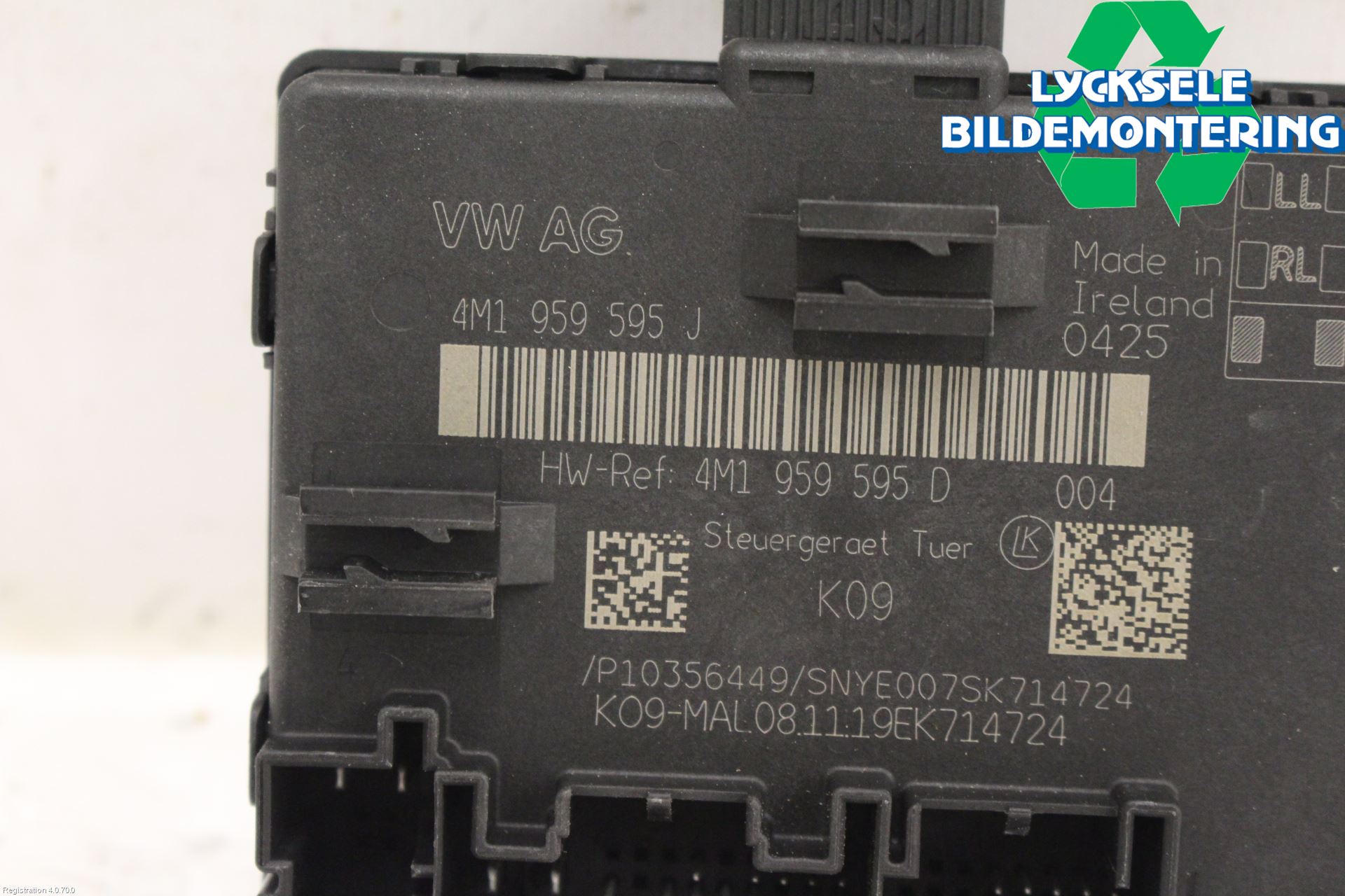 Audi A6 F2/C8 19- Styrenhet Dörr