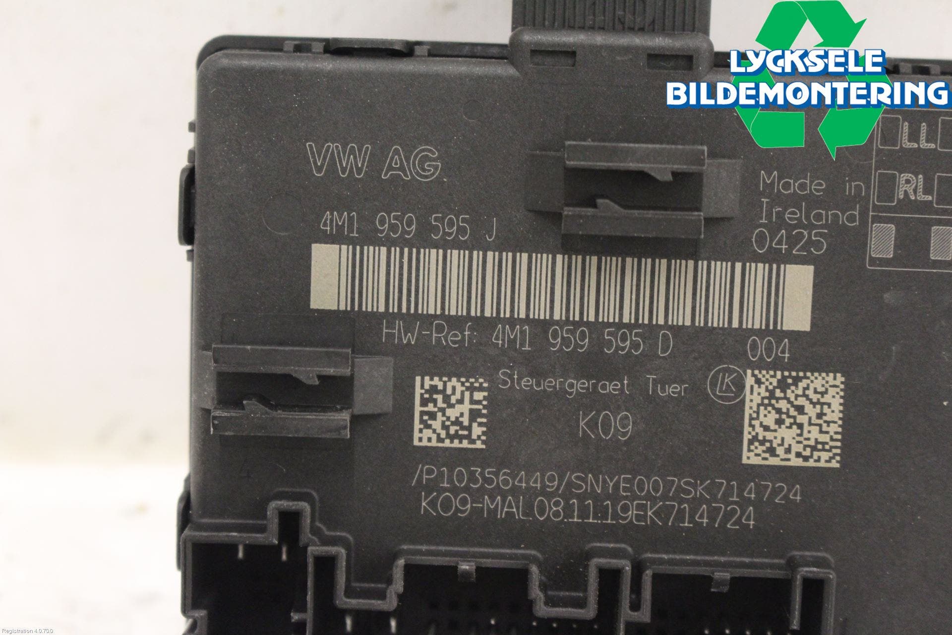 Audi A6 F2/C8 19- Styrenhet Dörr