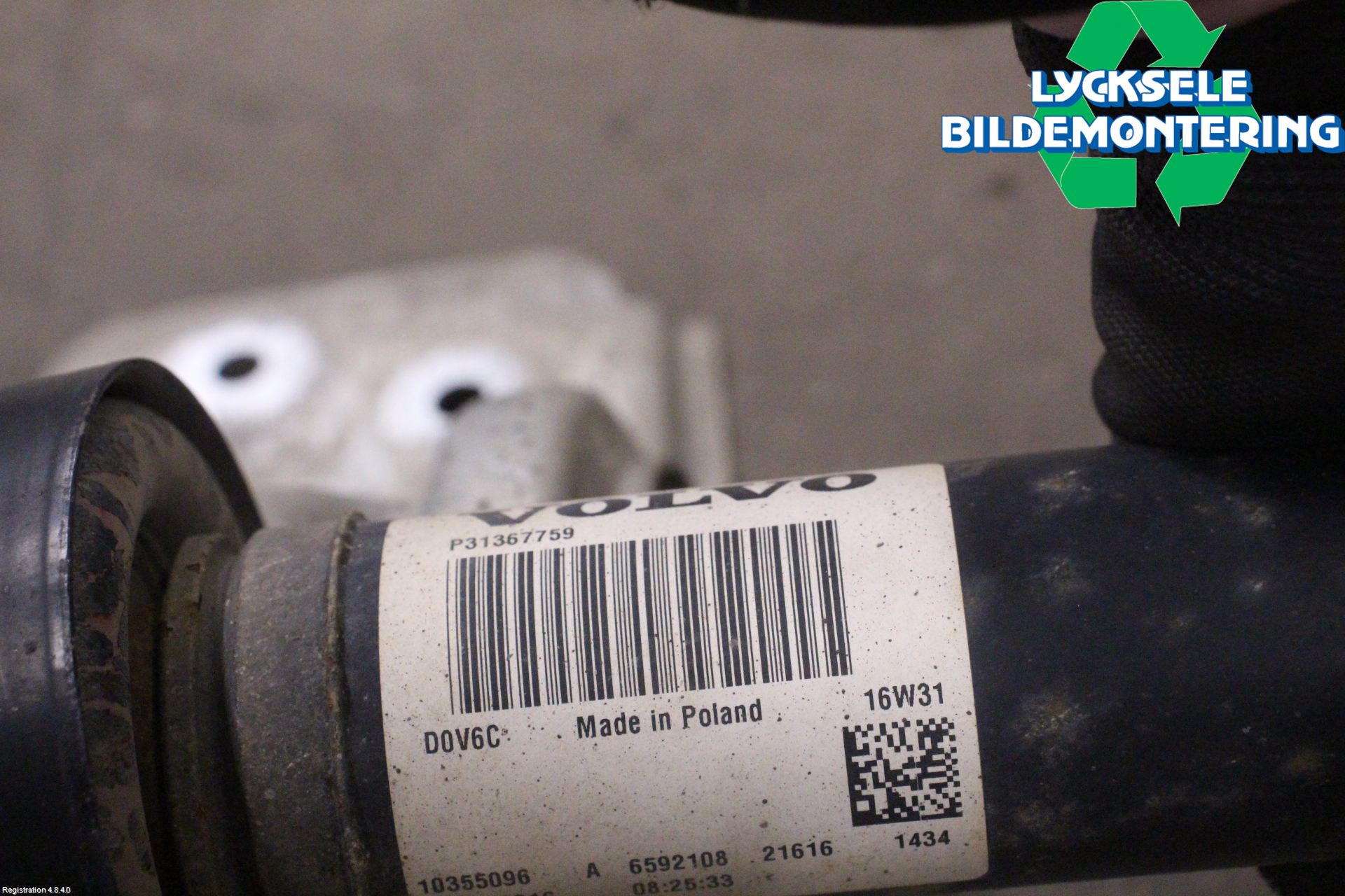 Volvo V90 17->> Mellanaxel Komp