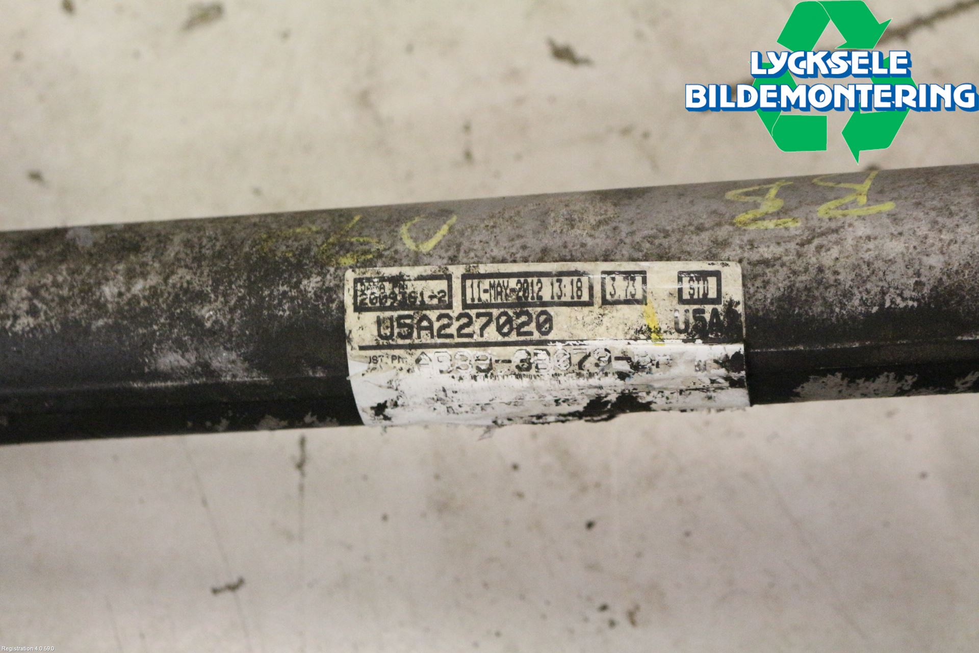 Ford RANGER EU 12-23 Framvagn Diffrential