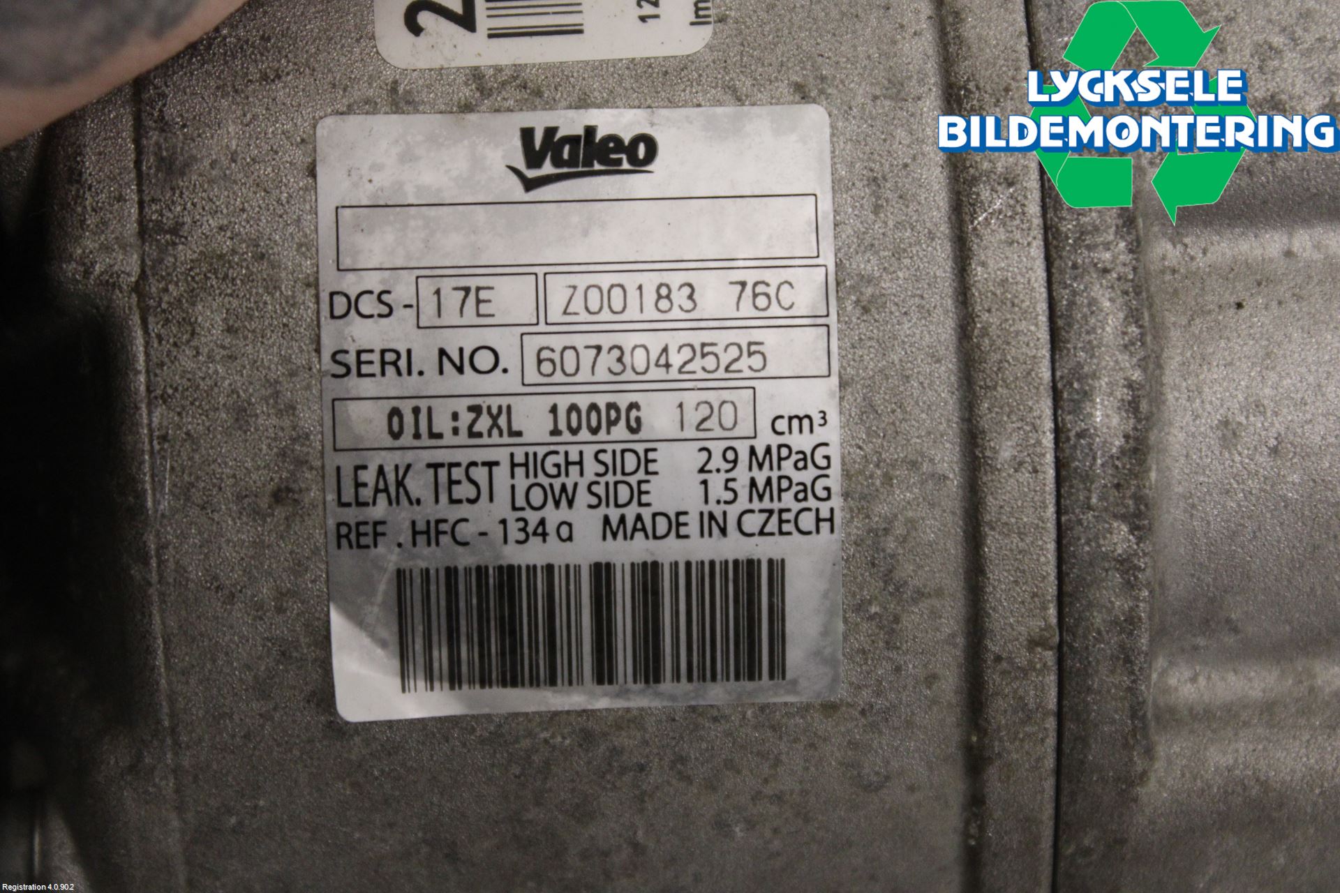 Volkswagen VW PASSAT 11-14 Ac Kompressor