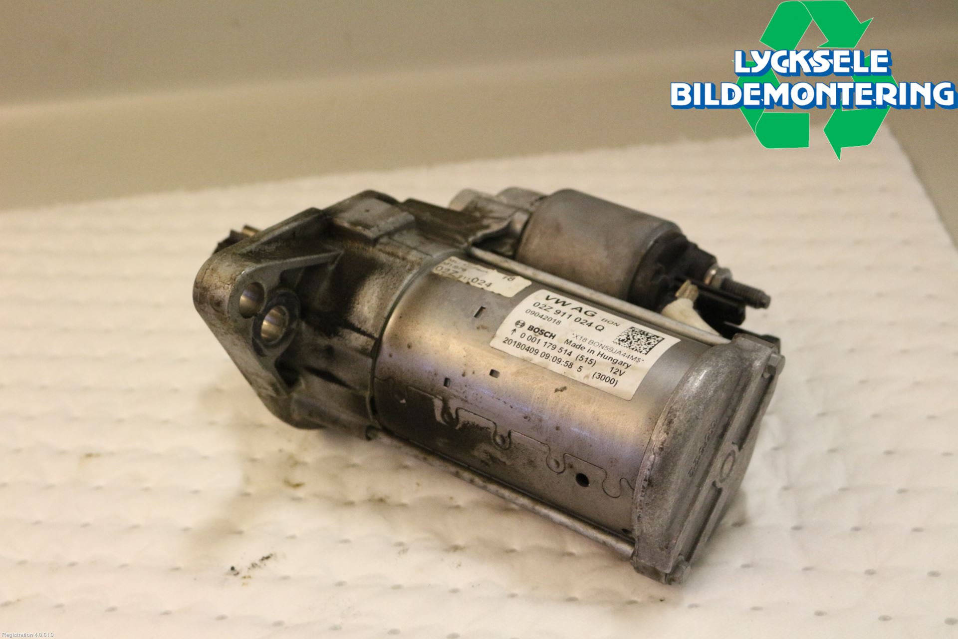 Volkswagen VW GOLF / E-GOLF VII 13-20 Startmotor