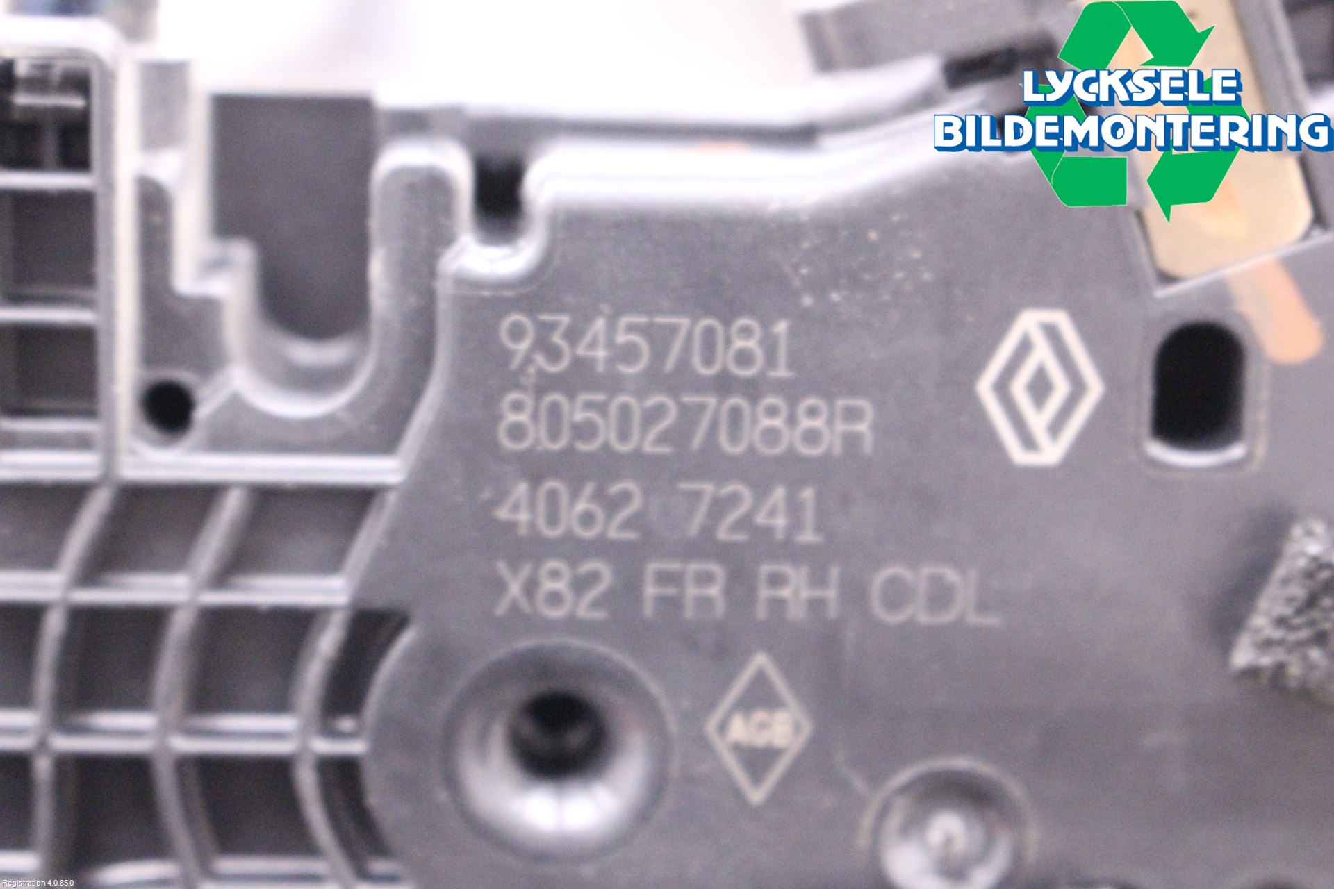 Opel VIVARO 15-19 Låskista-Dörrlås