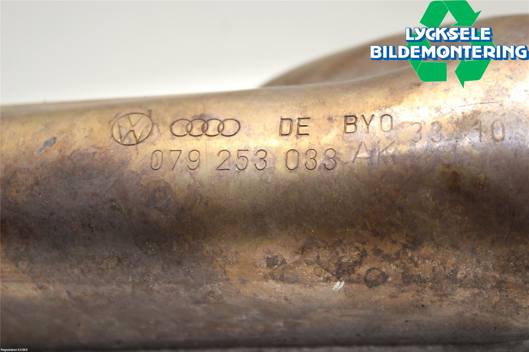 Audi A5 07-16 Grenrör Avgas