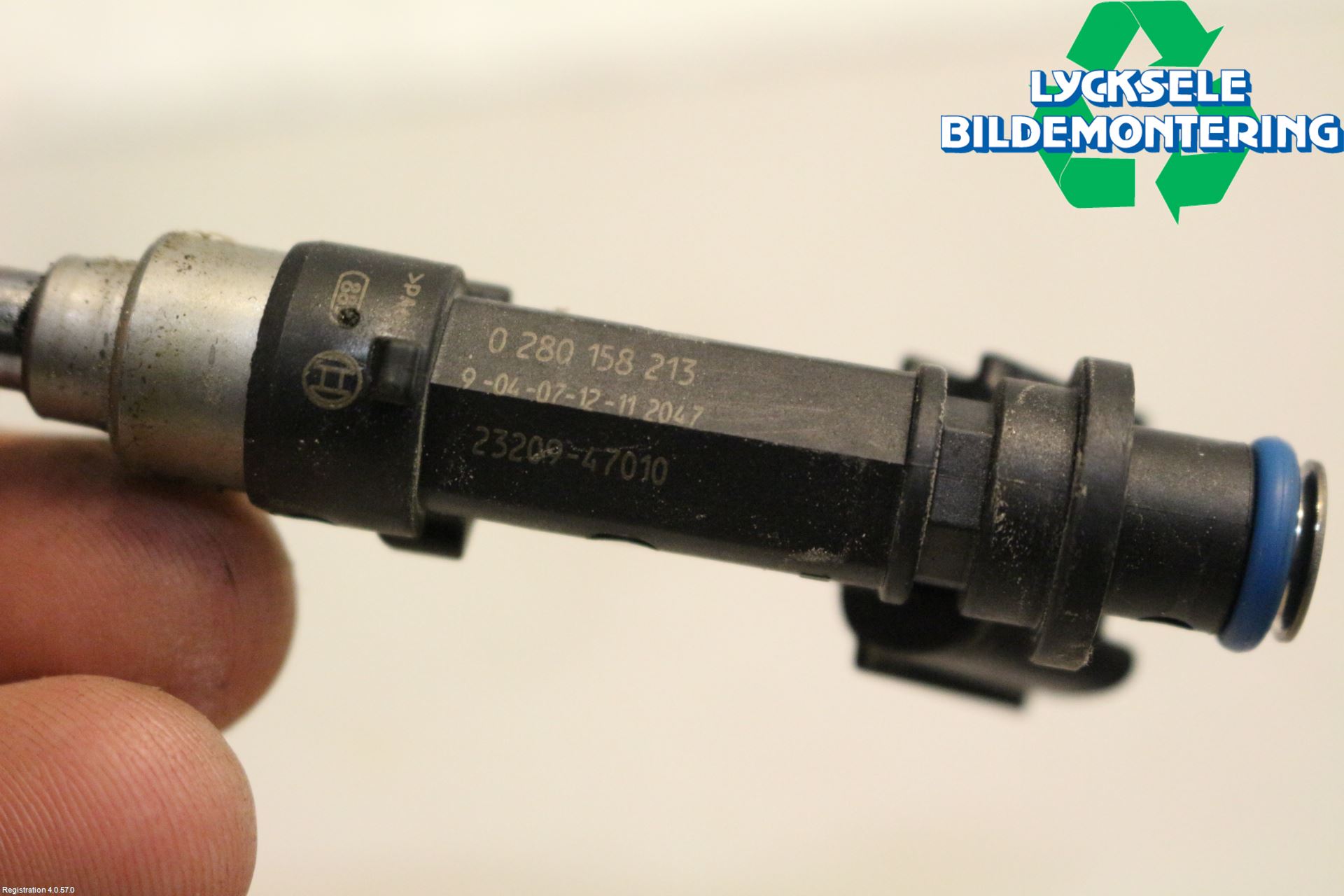 Toyota YARIS XP130 12-14 Injspridare