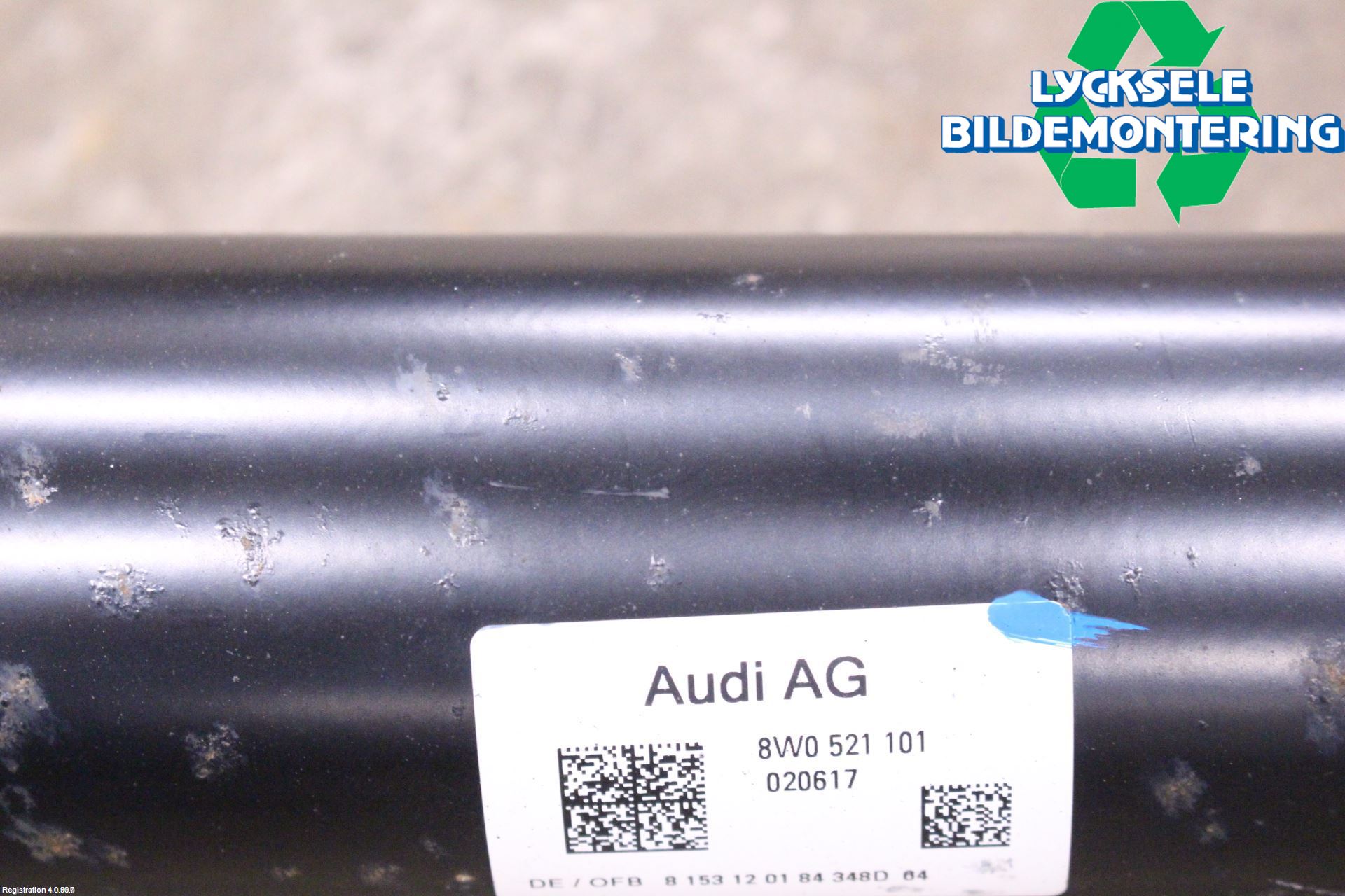 Audi A4/S4 B9 16-19 Mellanaxel Komp