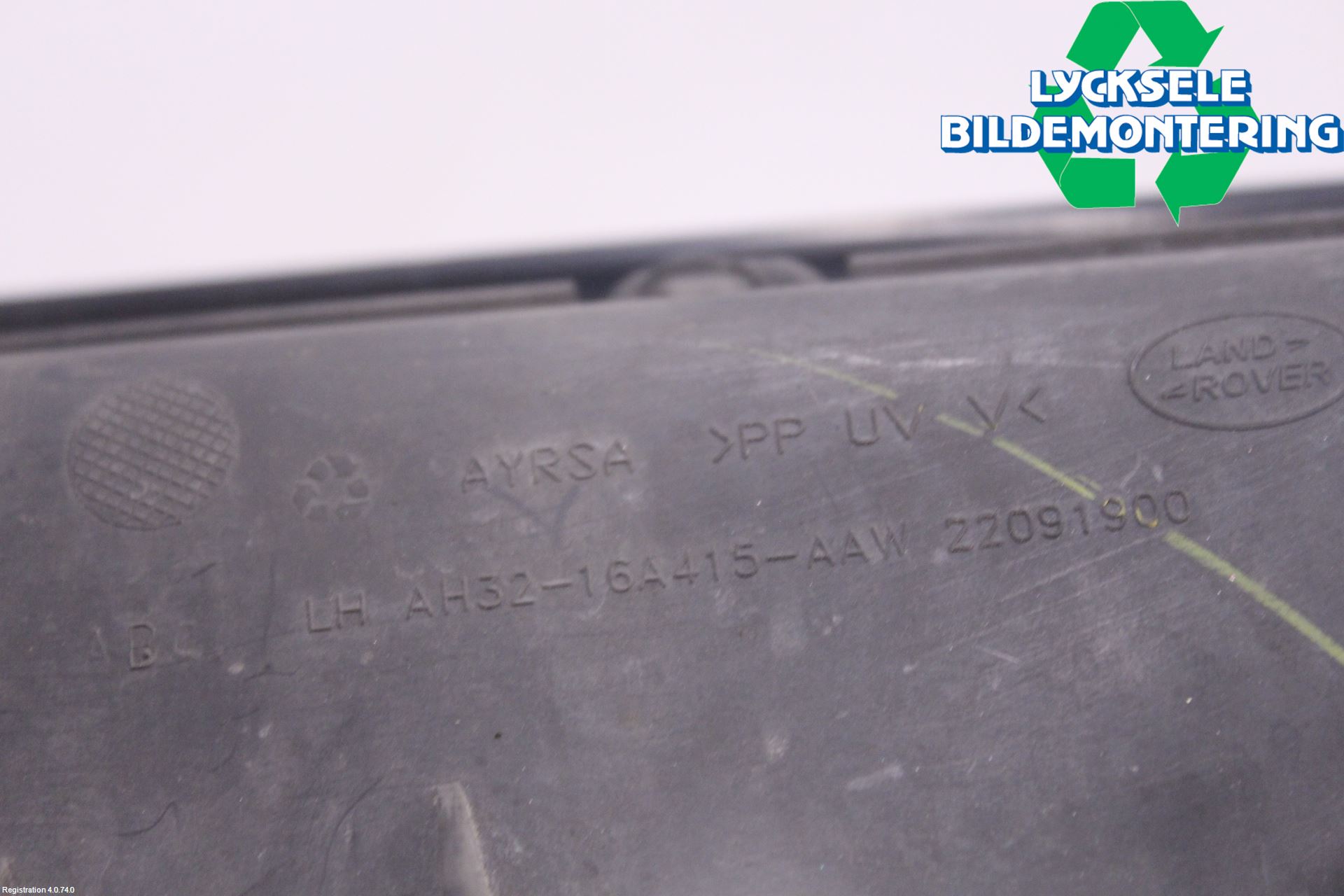 Landrover RANGE ROVER SPORT (L320) 10-13 Grilldel Vänster