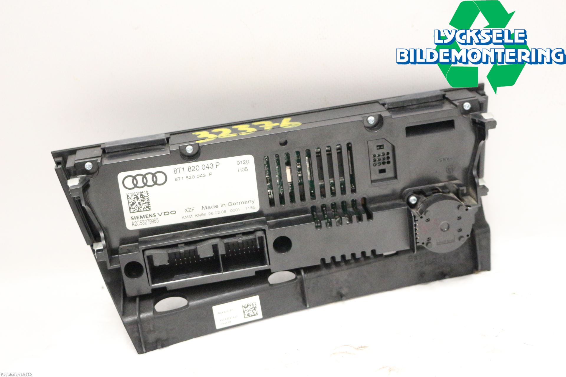 Audi A4/S4 08-11 Ac Styrenhet Ac Manöveren