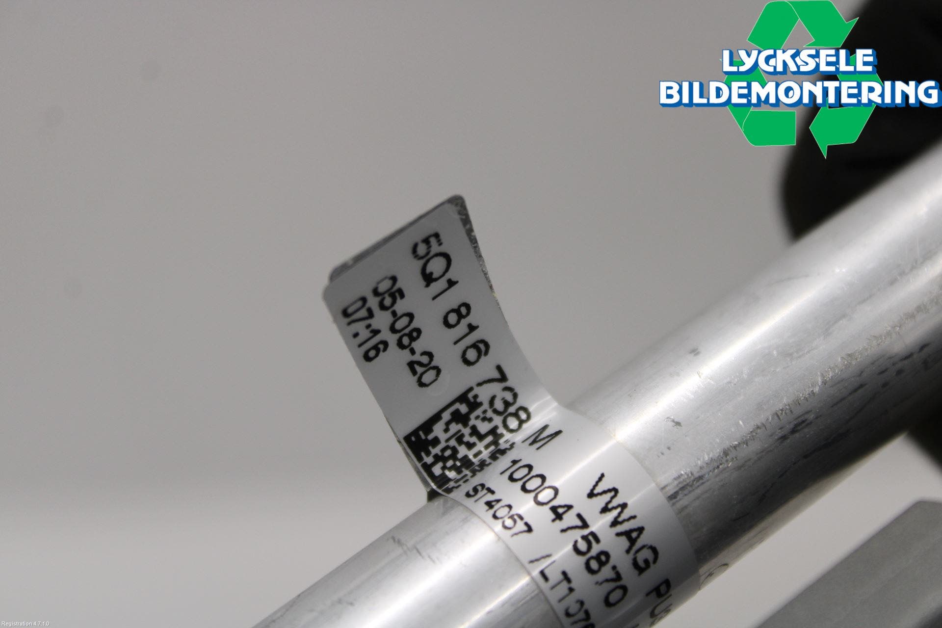 Volkswagen VW GOLF / E-GOLF VIII 20- Ac Slang-Rör