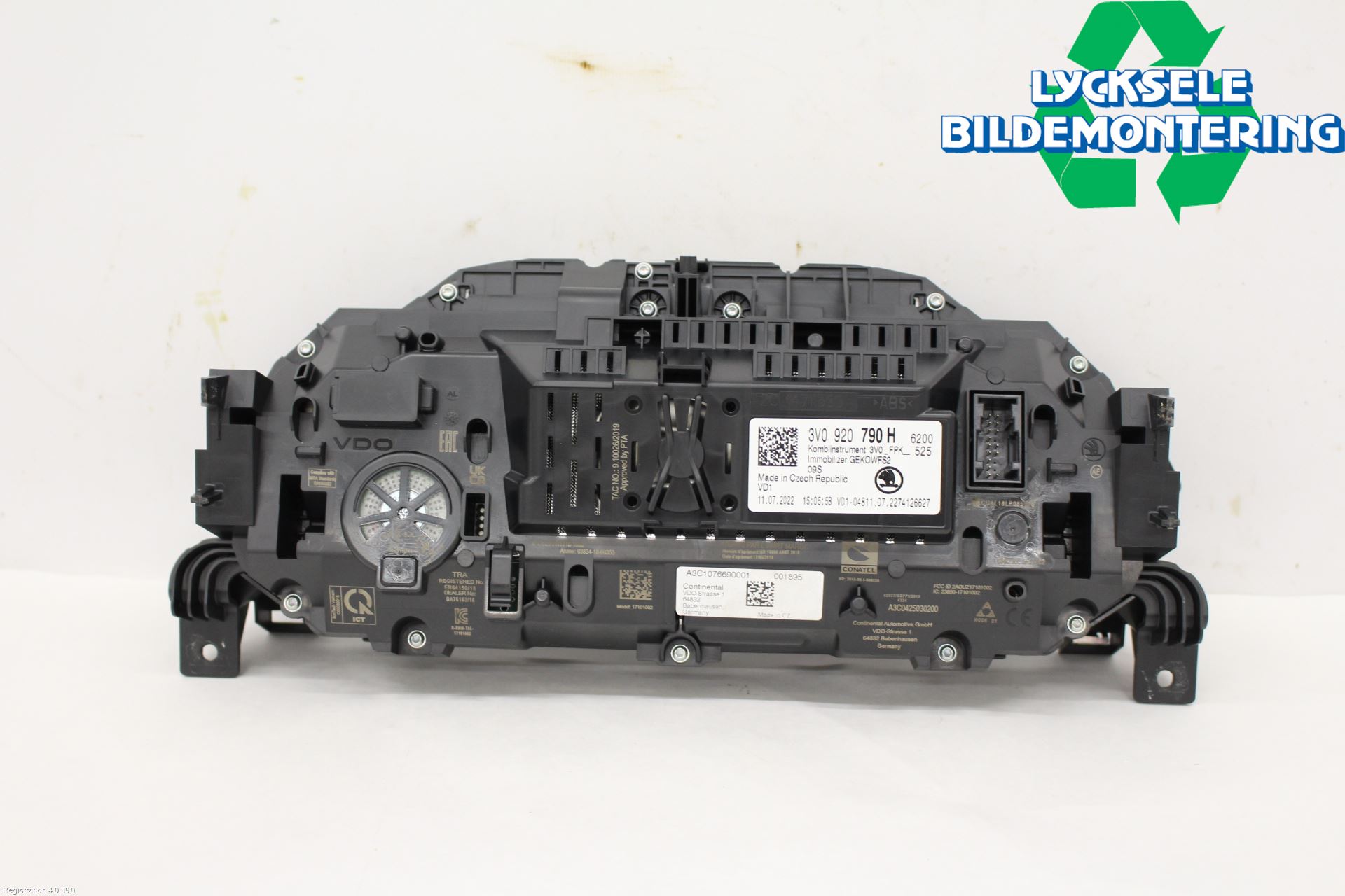 Skoda SUPERB 16-24 Instrument Komb