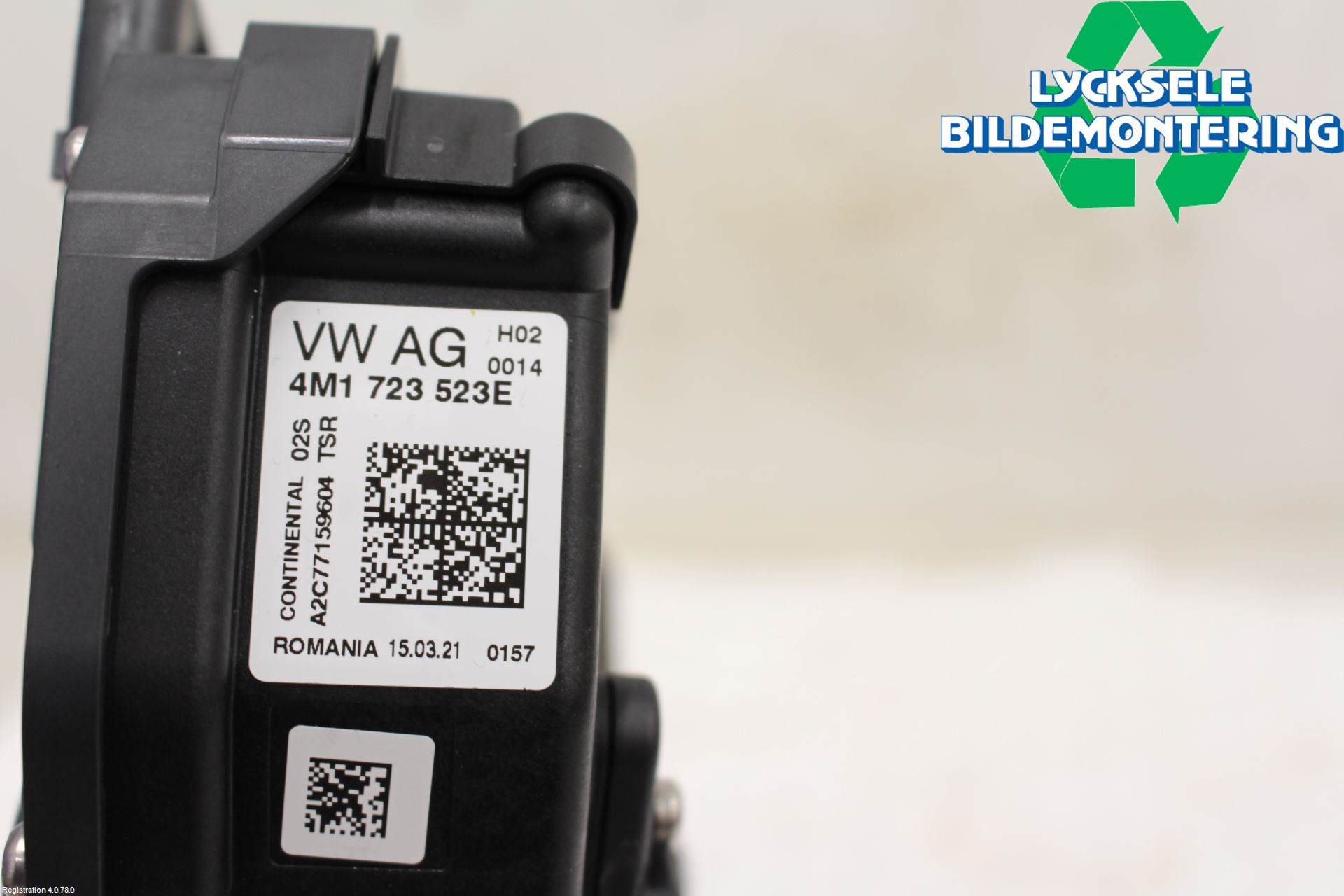 Audi A6 F2/C8 19- Gaspedal