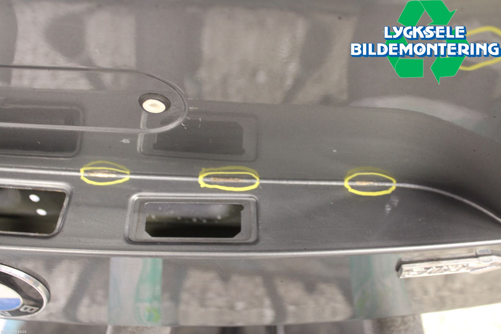 BMW 3 E92/93 Coupé/Cab 05-14 Baklucka (Ej Med Ruta)