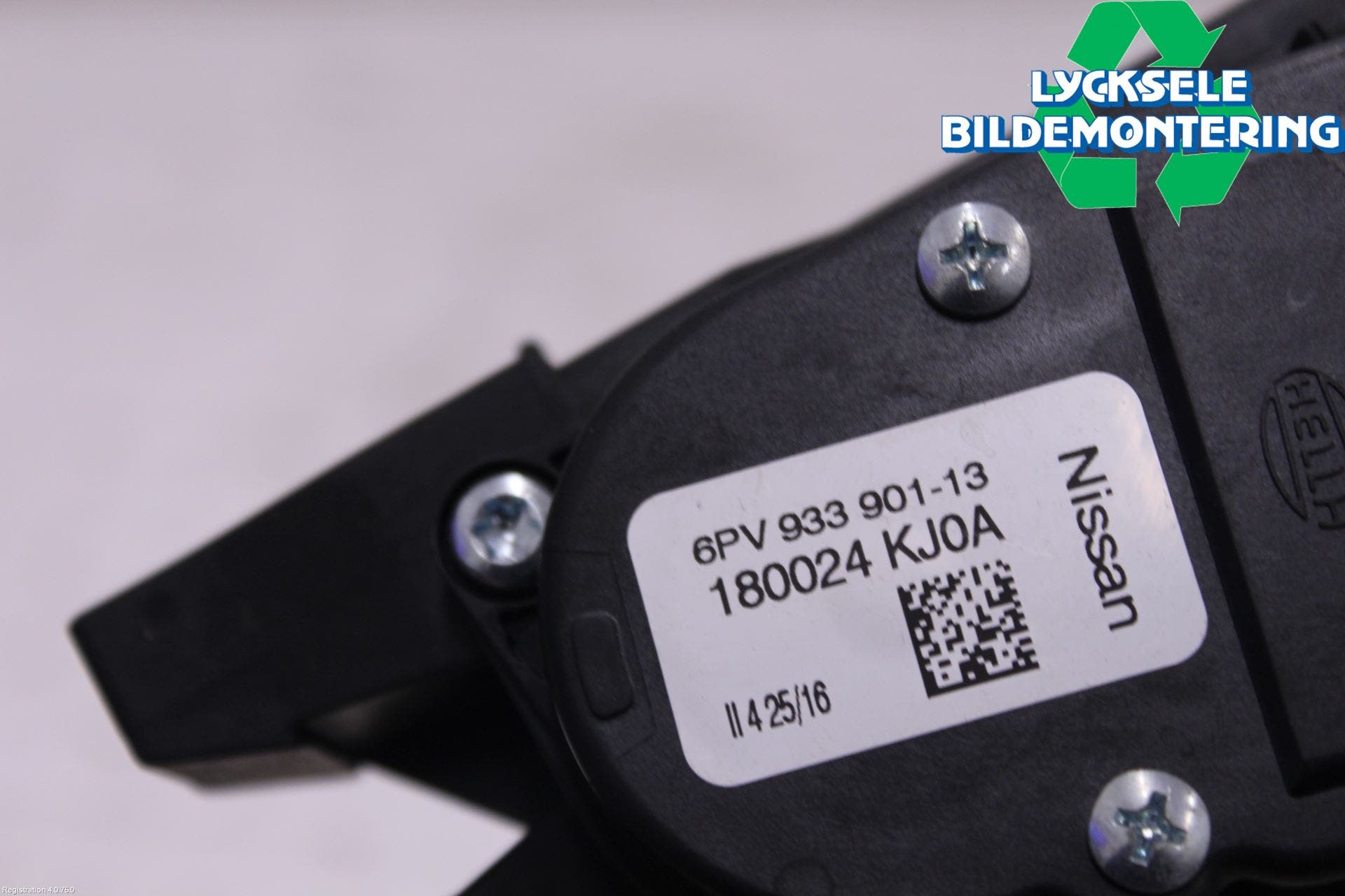 Nissan NAVARA, TREK-1 17-21 Gaspedal