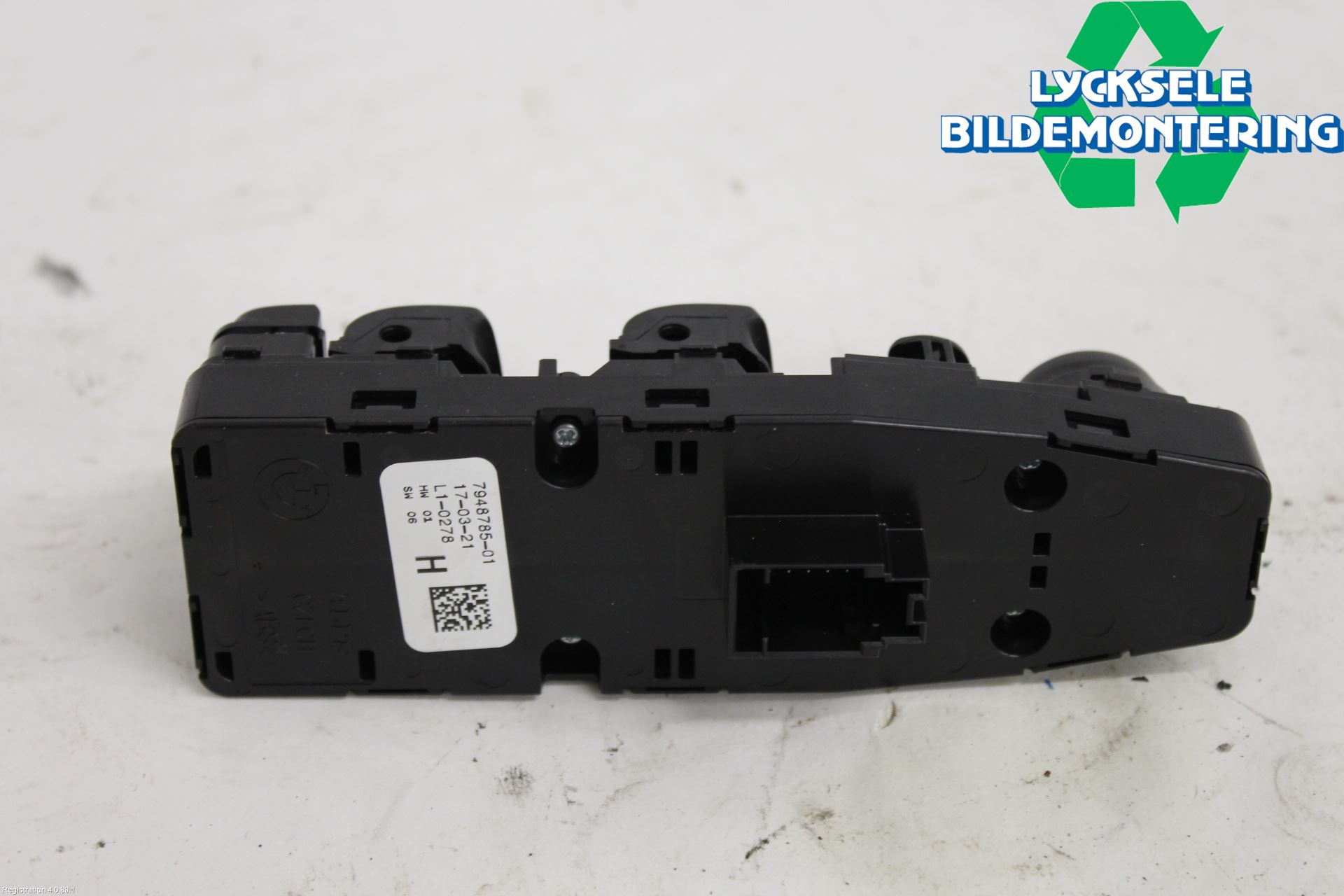 BMW 3 G20/G21/G80/G81 19- Strömställare Elhiss
