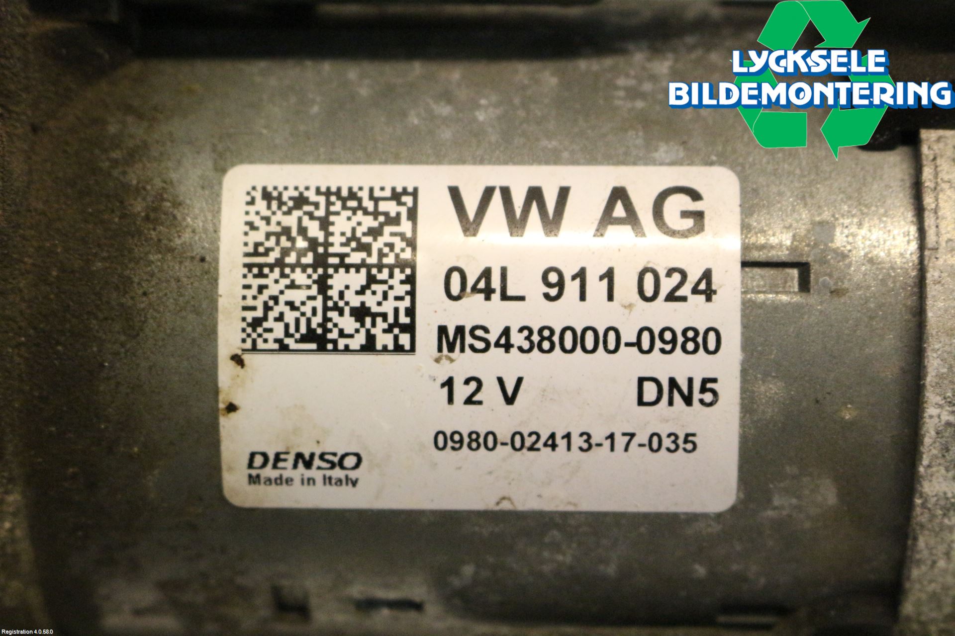 Audi A6/S6 4G 11-18 Startmotor Diesel