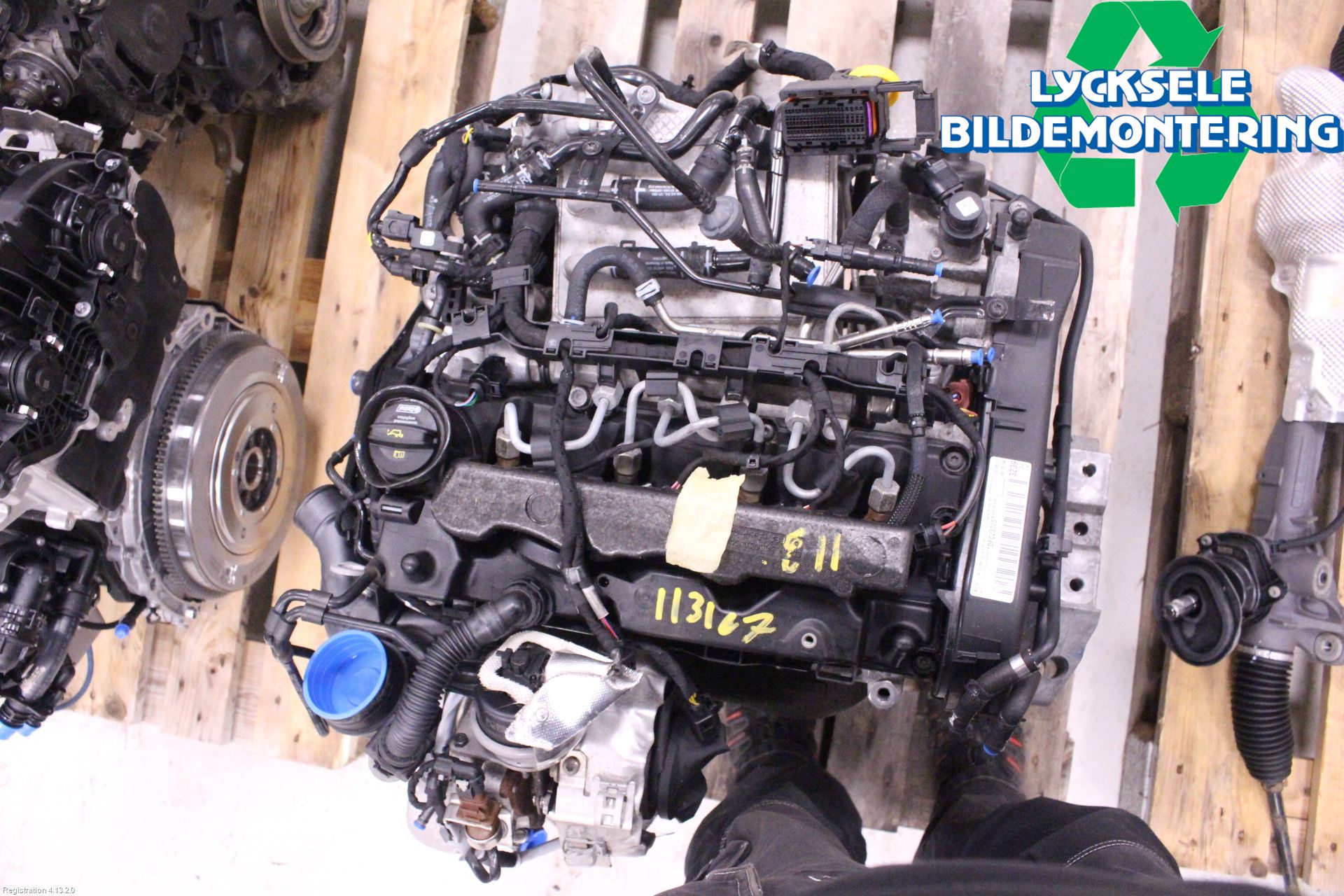 Volkswagen VW PASSAT 15-19 Motor Diesel
