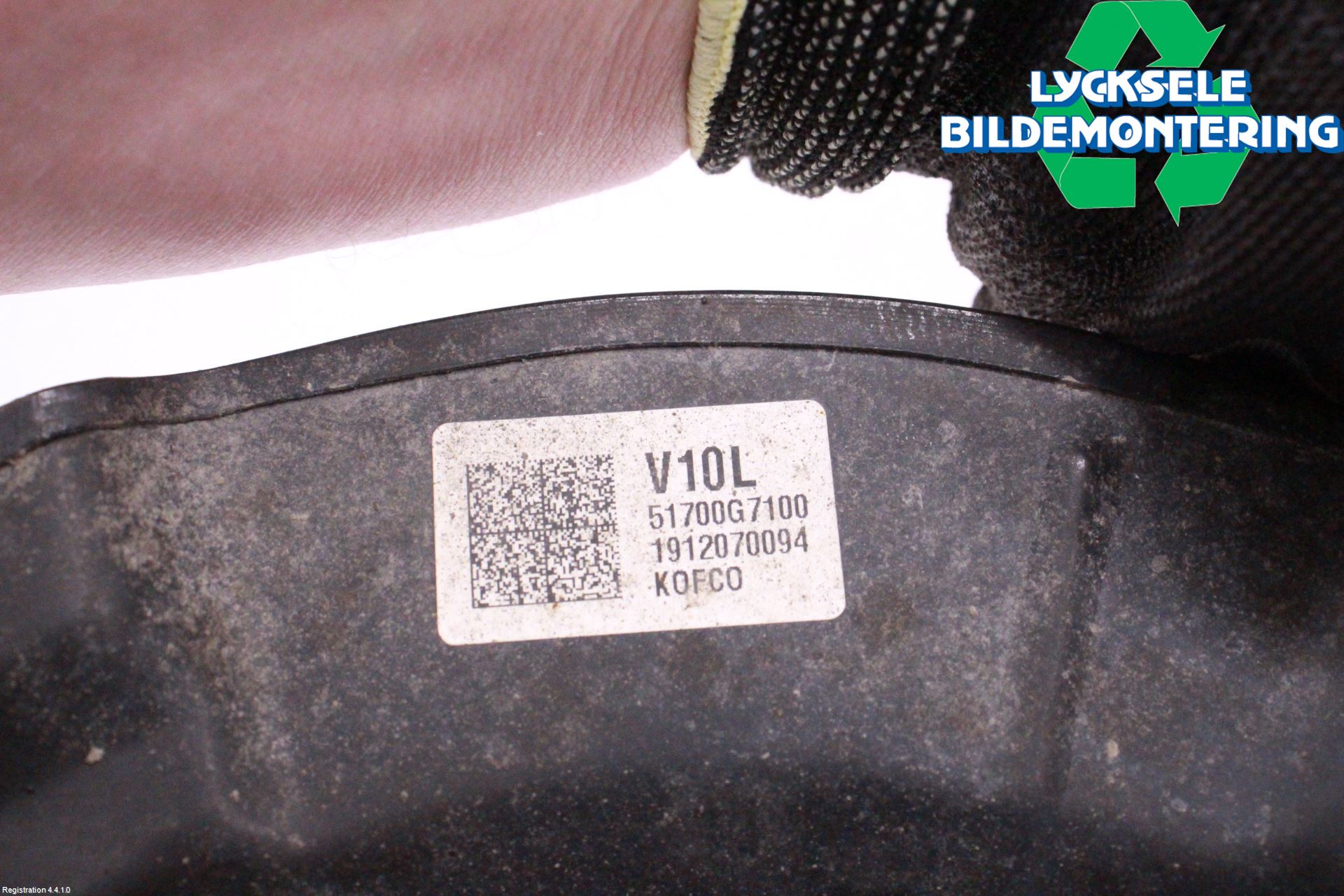 Hyundai IONIQ AE 17-22 Bromssköld Fram