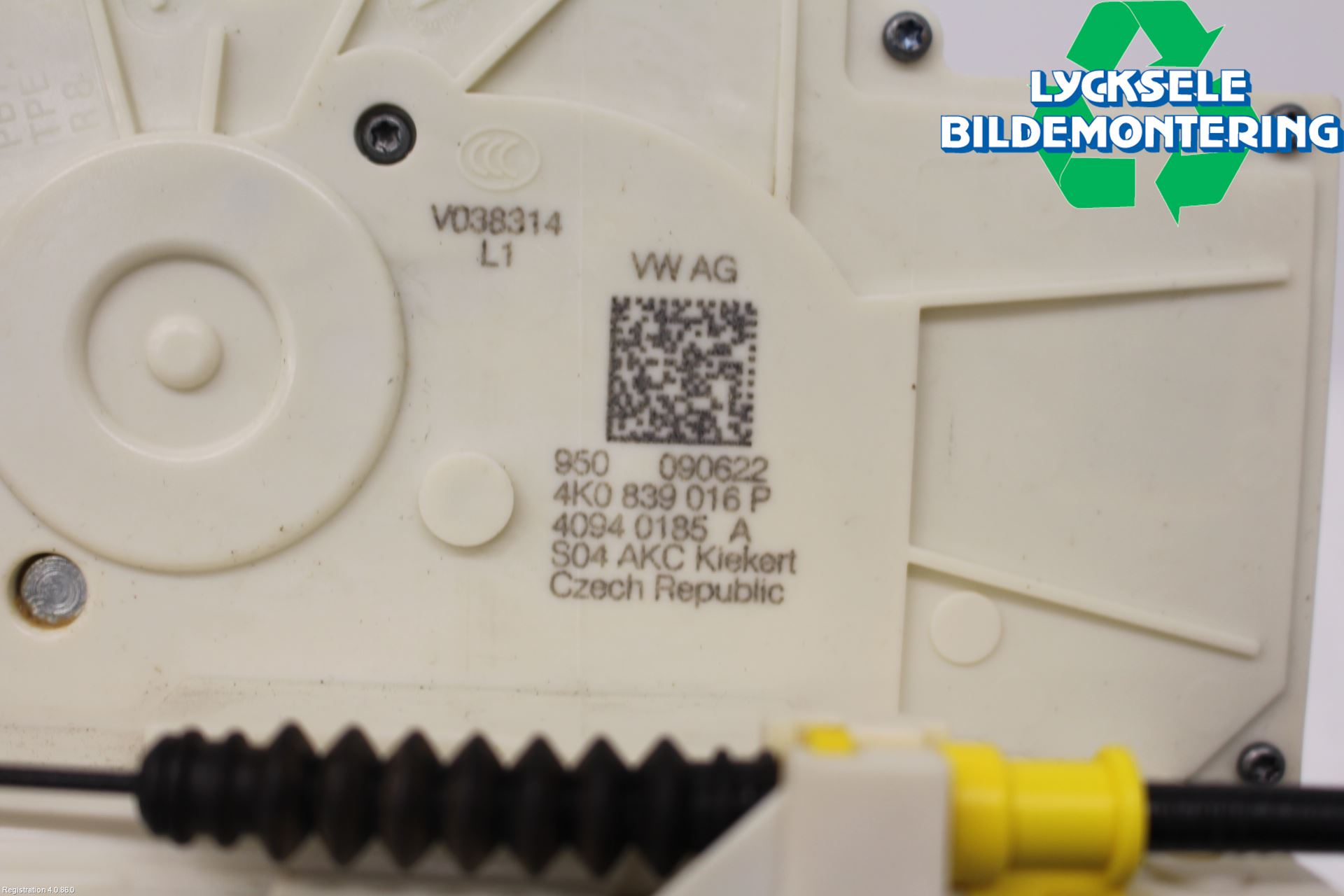 Audi A6 F2/C8 19- Låskista-Dörrlås