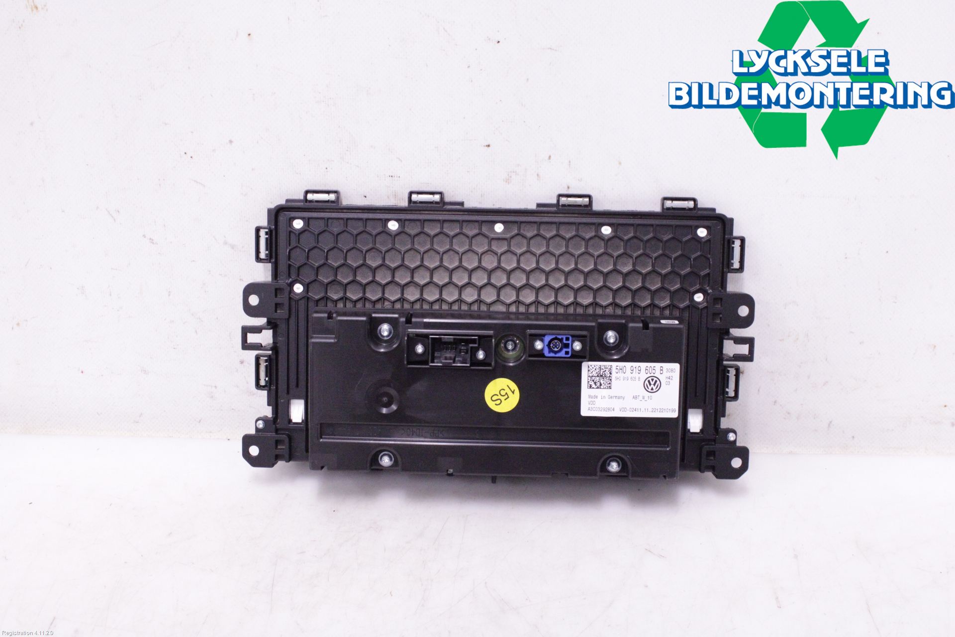 Volkswagen VW GOLF / E-GOLF VIII 20- Multifunktionsdisplay