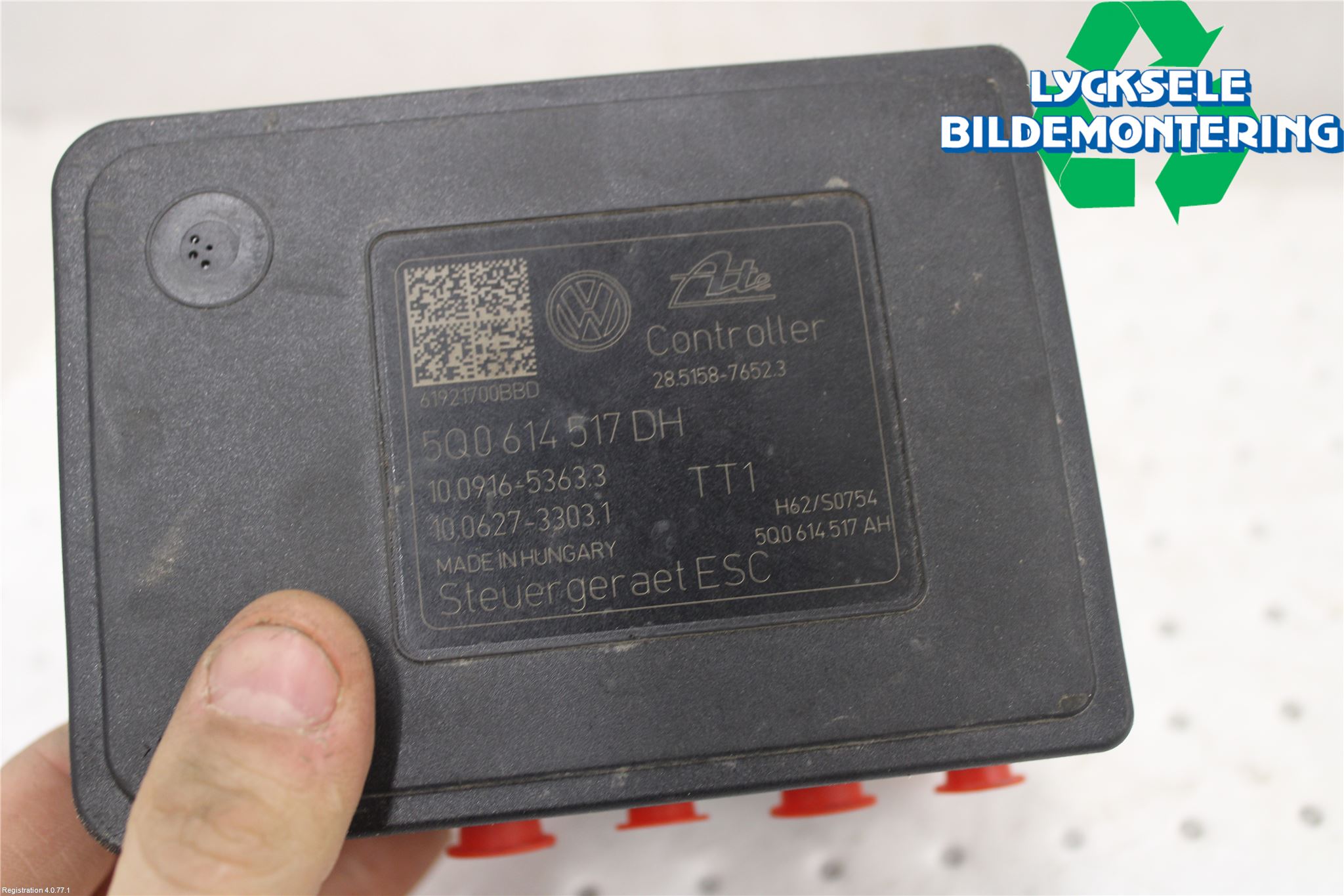 Volkswagen VW PASSAT 15-19 Abs Hydraulaggregat