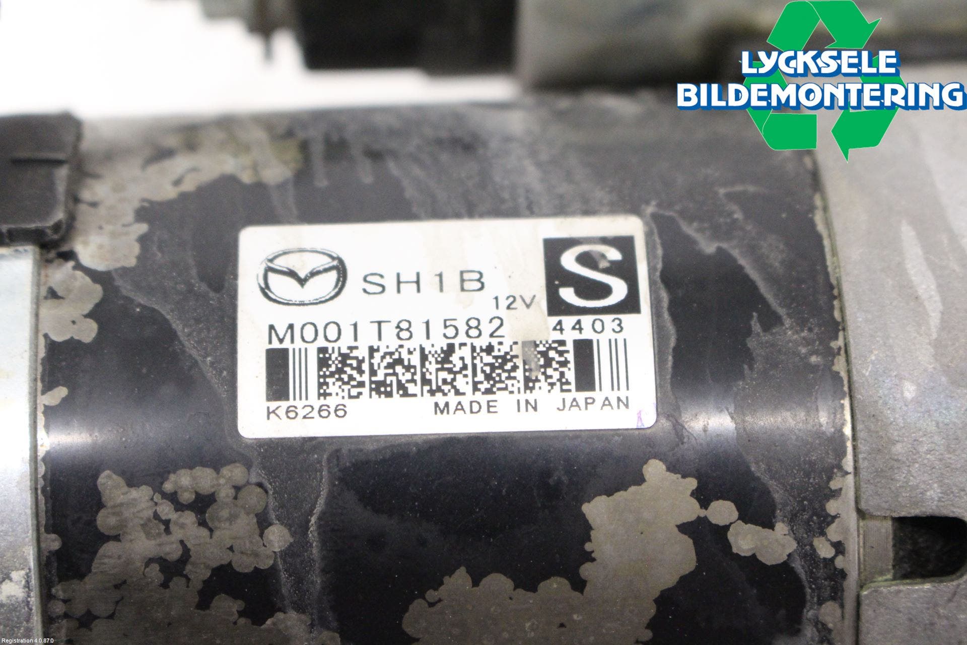 Mazda 6 13- Startmotor Diesel