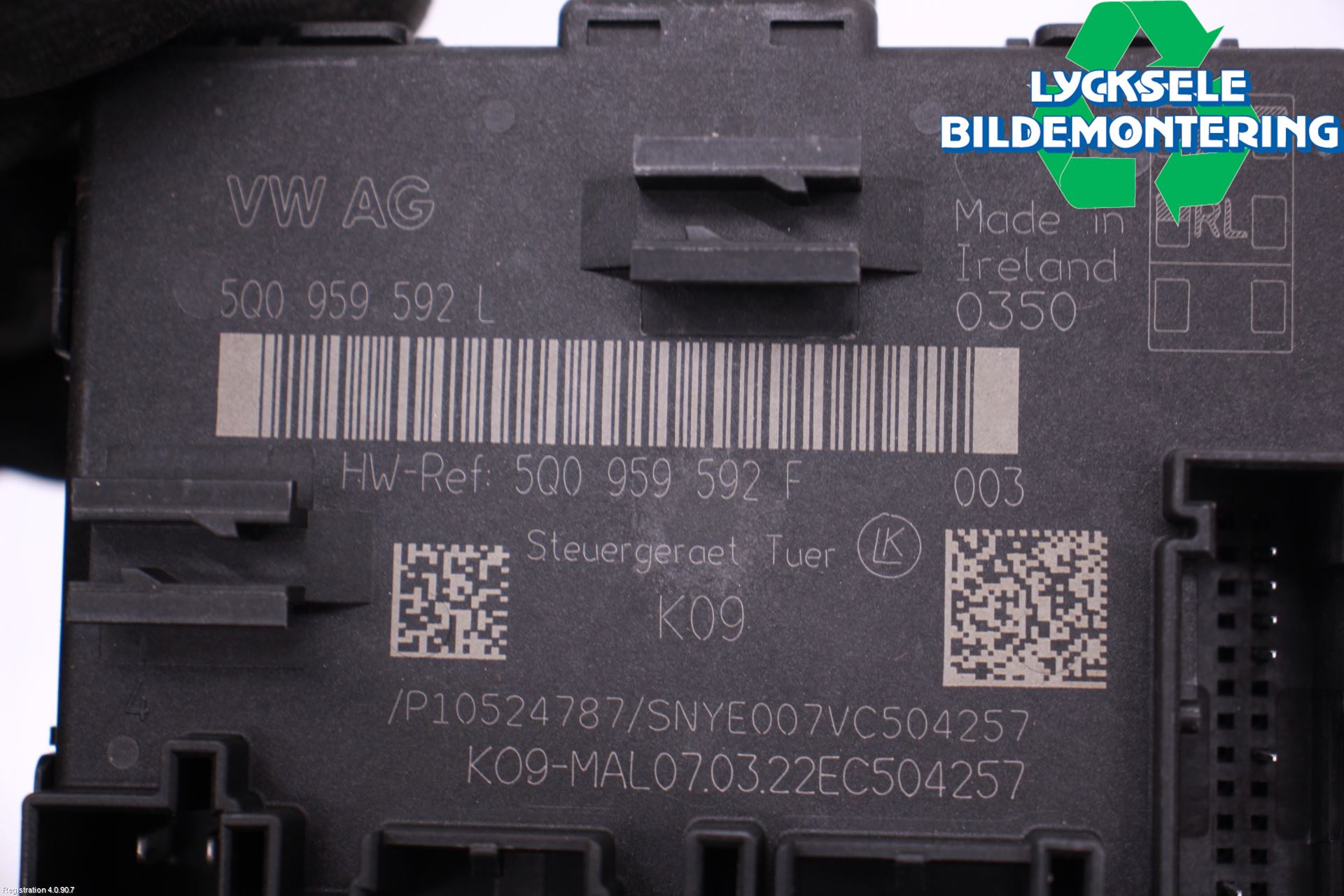 Volkswagen VW PASSAT 20-24 Styrenhet Dörr