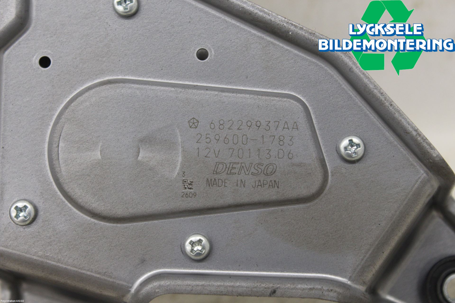 Jeep GRAND CHEROKEE 10-20 Torkarmotor Baklucka