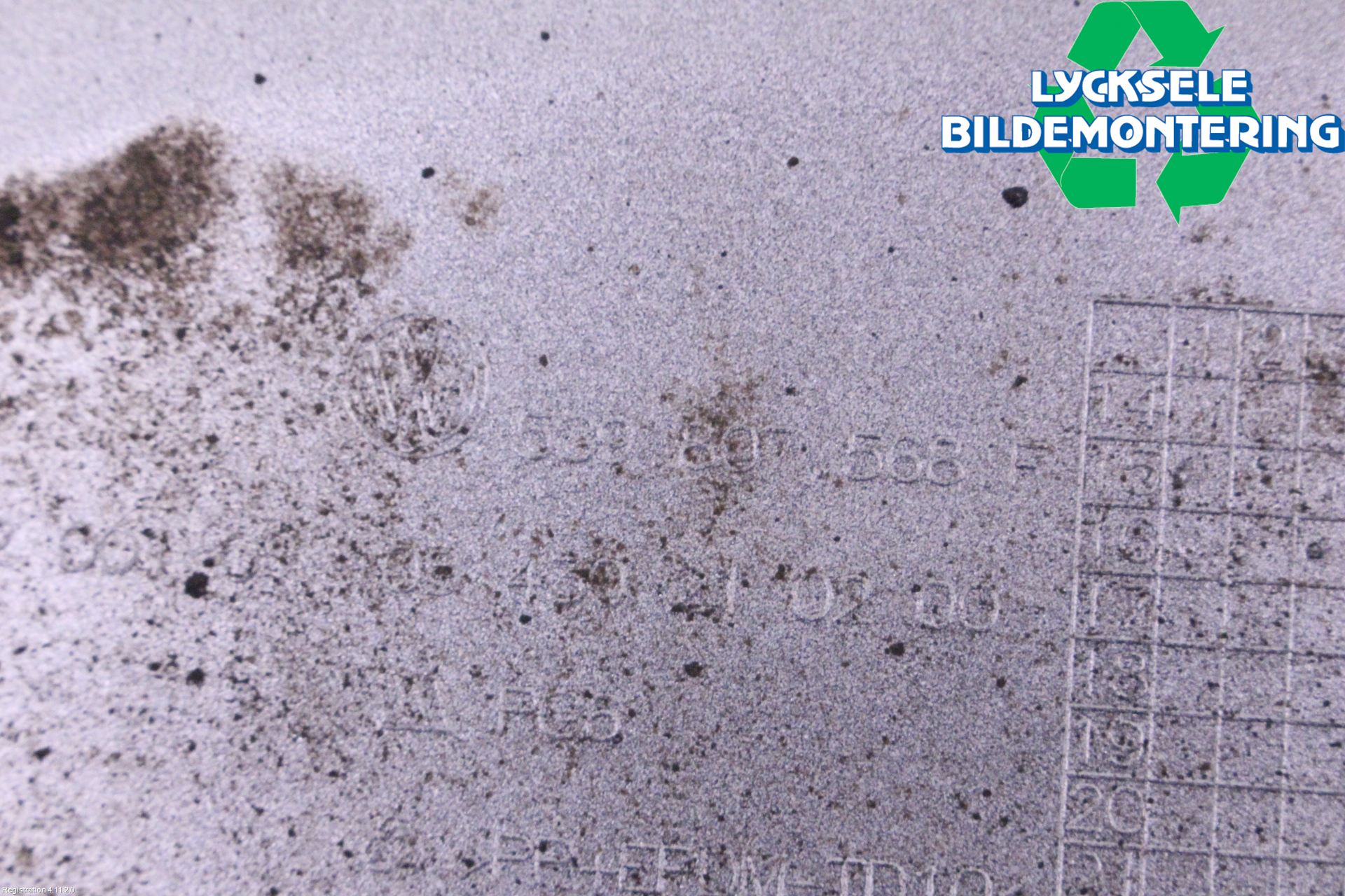 Volkswagen VW GOLF / E-GOLF VII 13-20 Spoiler Bak