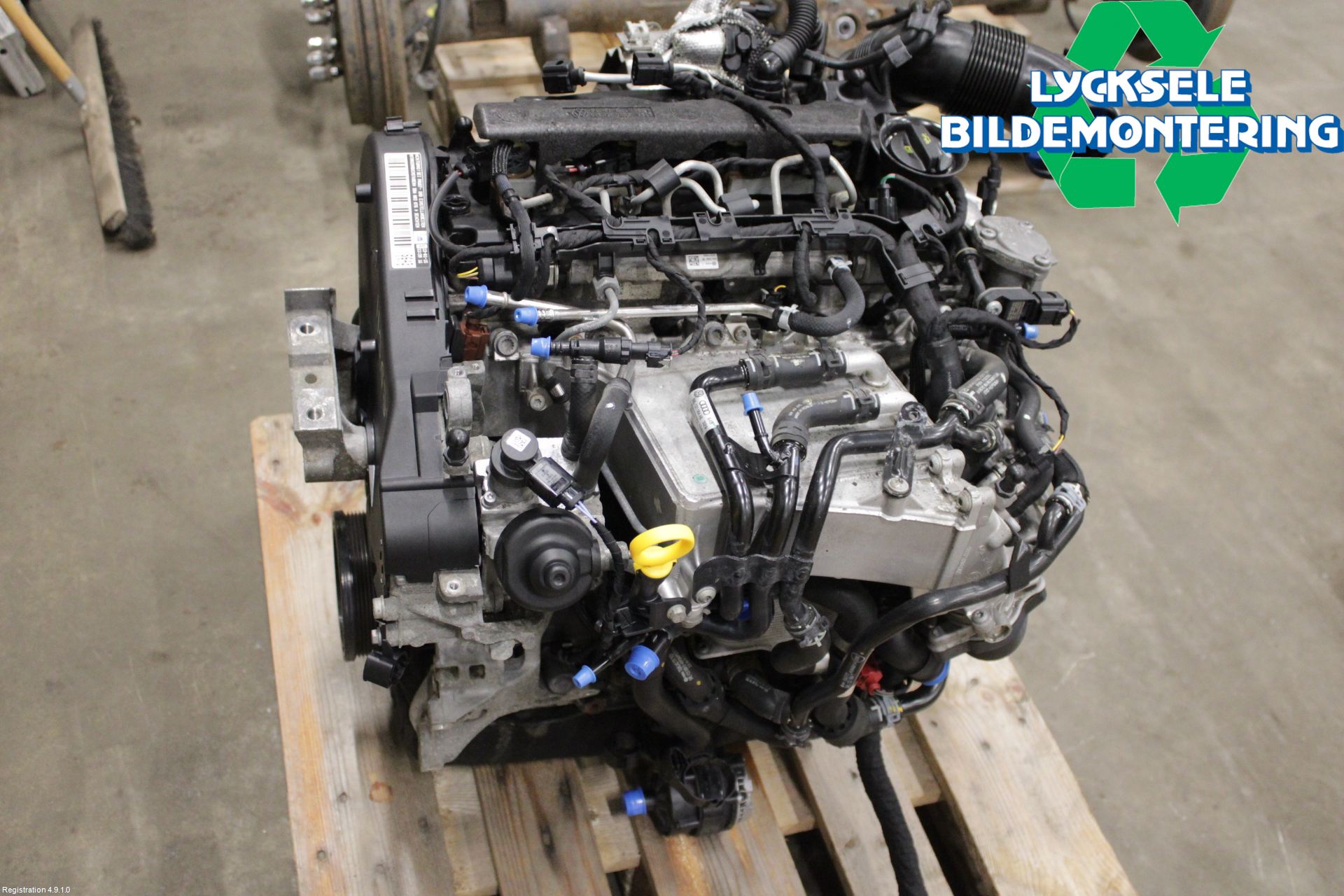 Volkswagen VW PASSAT 15-19 Motor Diesel