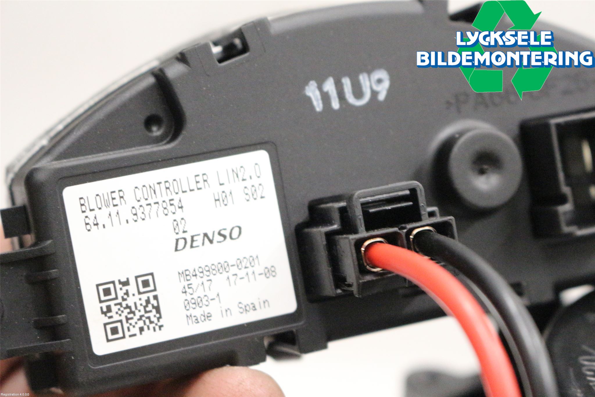 BMW i3 I01 13-22 Ac Värmefläkt