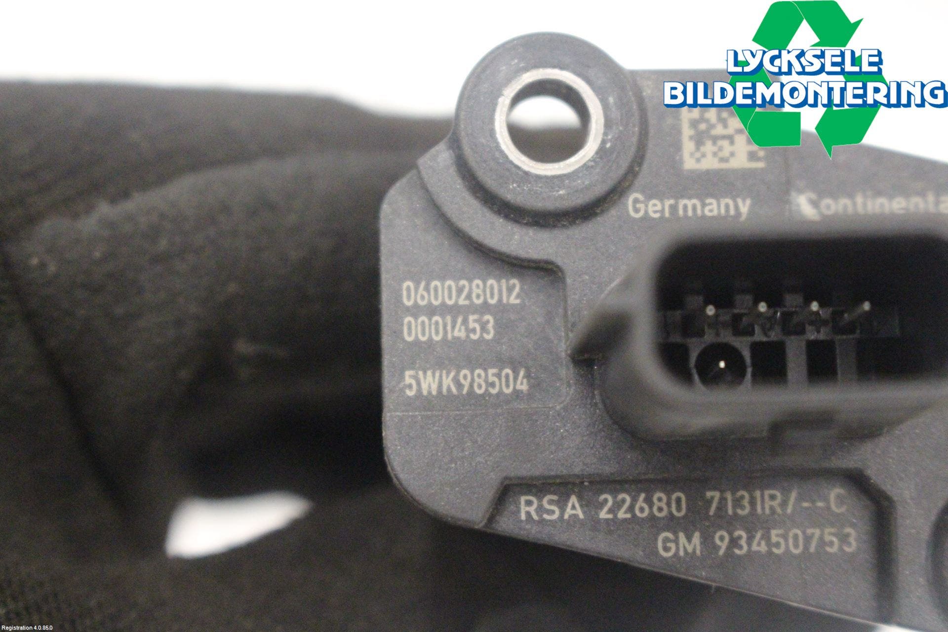 Nissan NAVARA, TREK-1 17-21 Injluftmassamätare