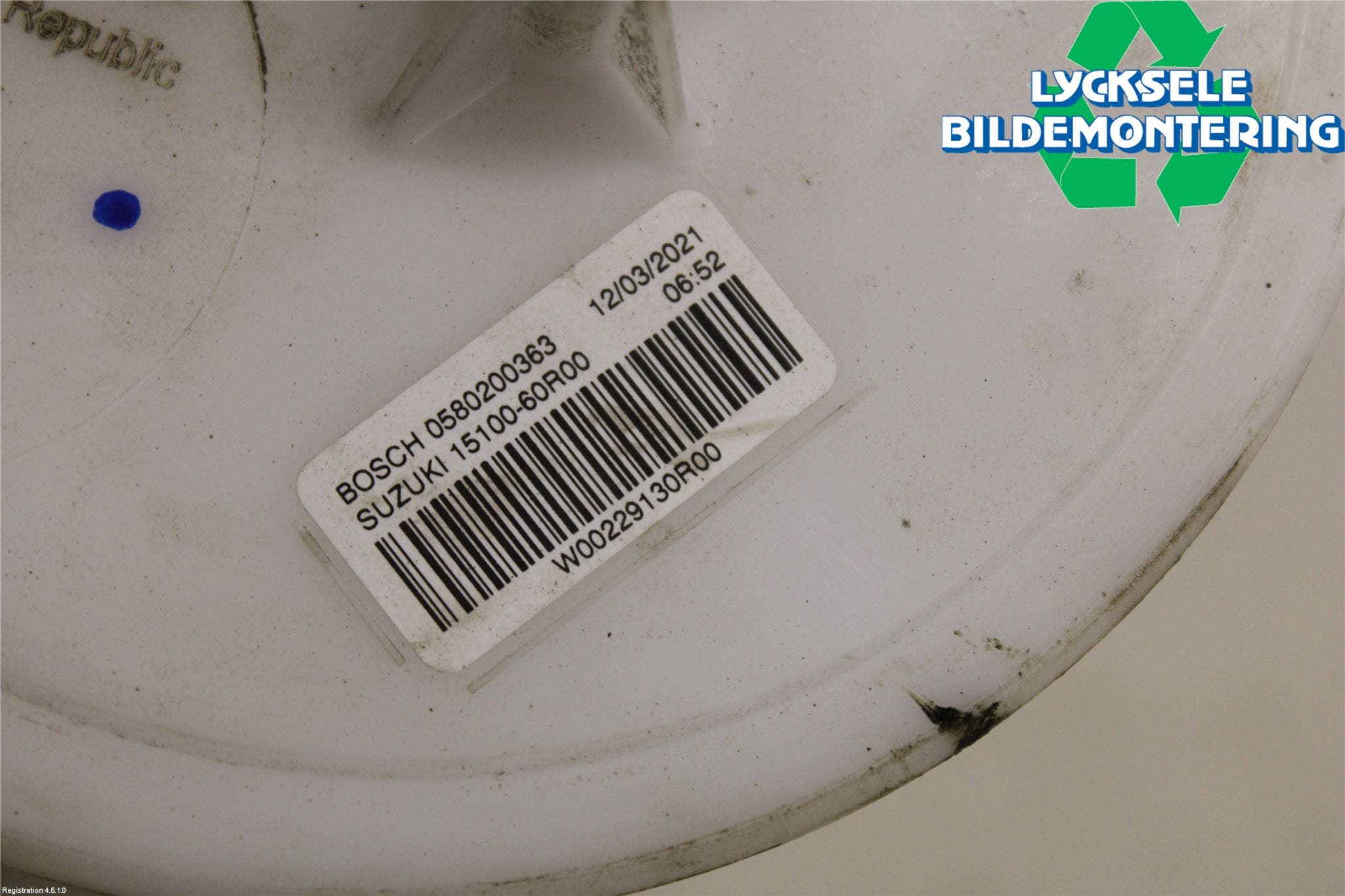 Suzuki VITARA 15- Bränslepump El