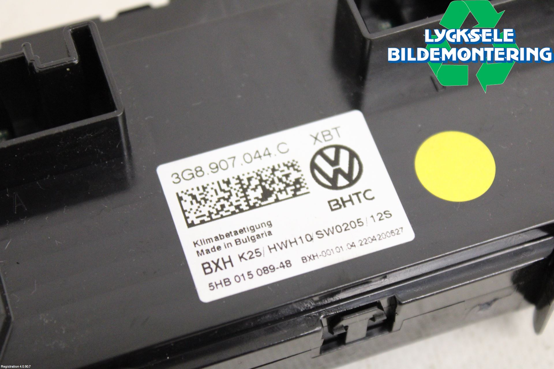 Volkswagen VW PASSAT 20-24 Strömställare Stolvärme